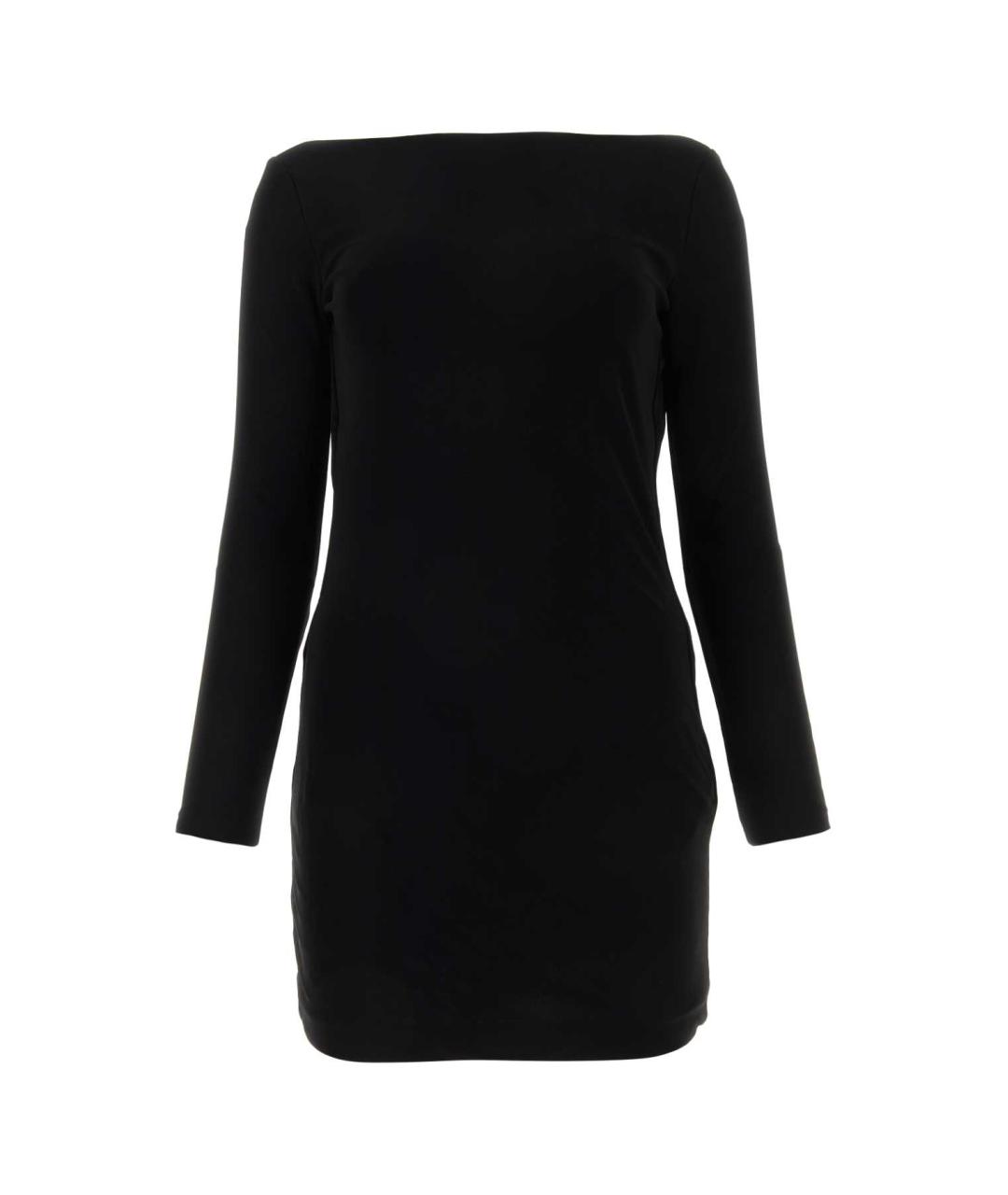DSQUARED2 Черное вискозное платье, фото 1