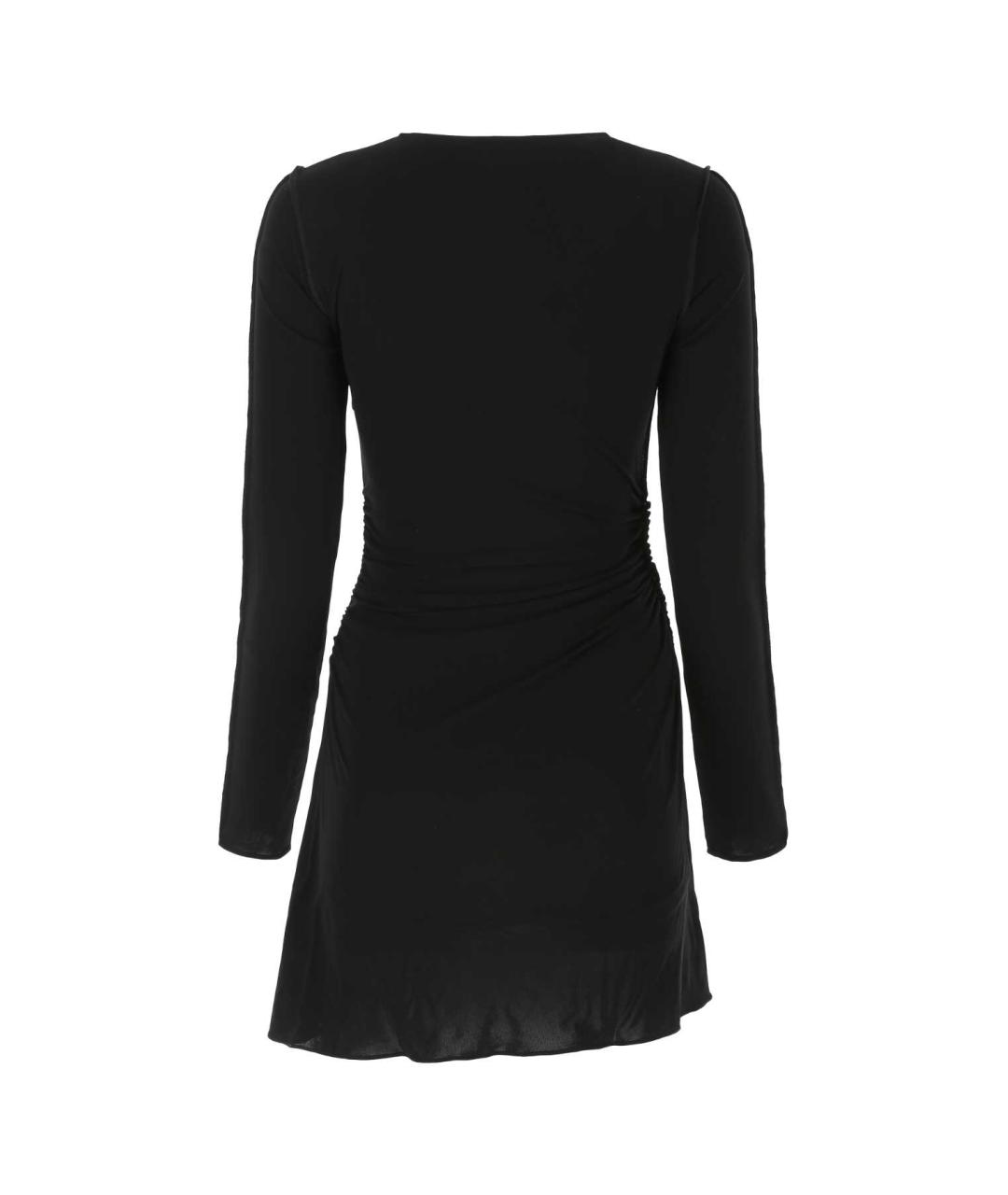 DSQUARED2 Черное вискозное платье, фото 2