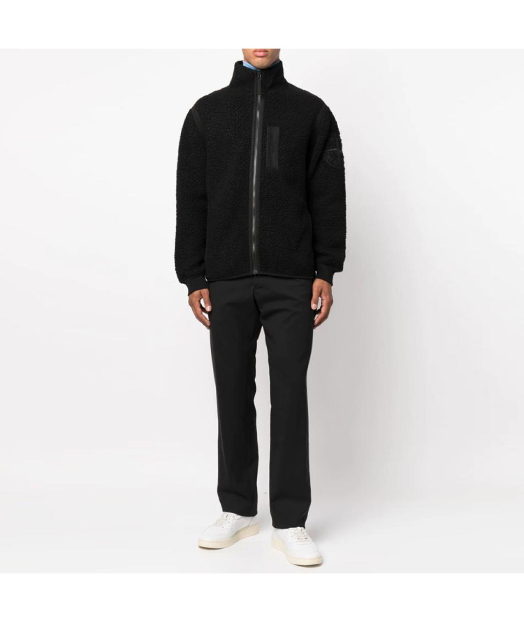 STONE ISLAND Черная куртка, фото 2
