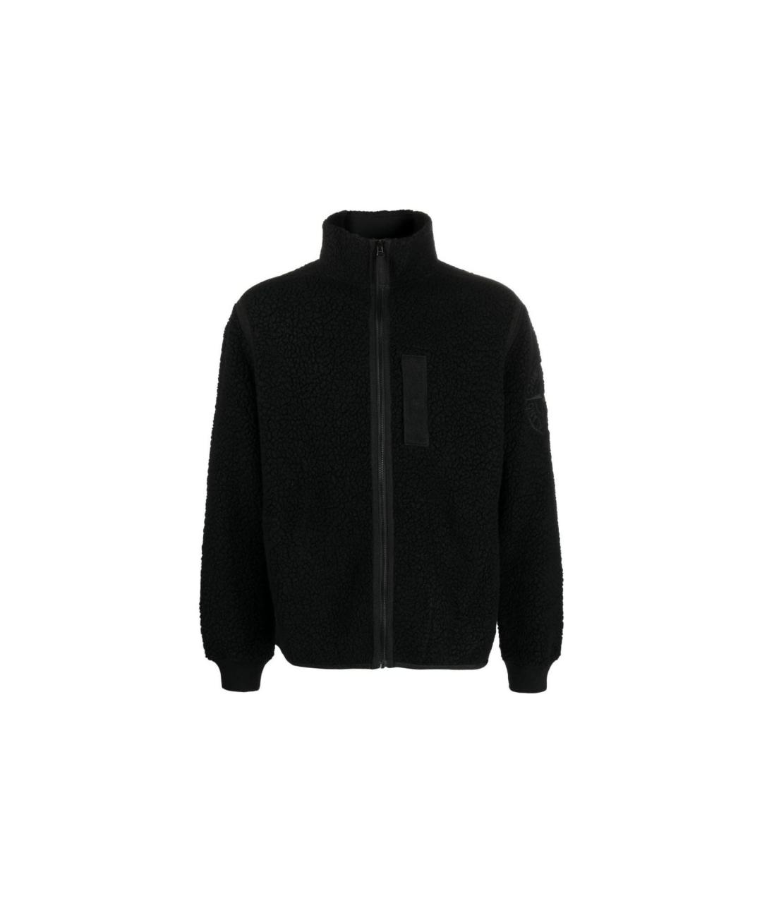 STONE ISLAND Черная куртка, фото 5
