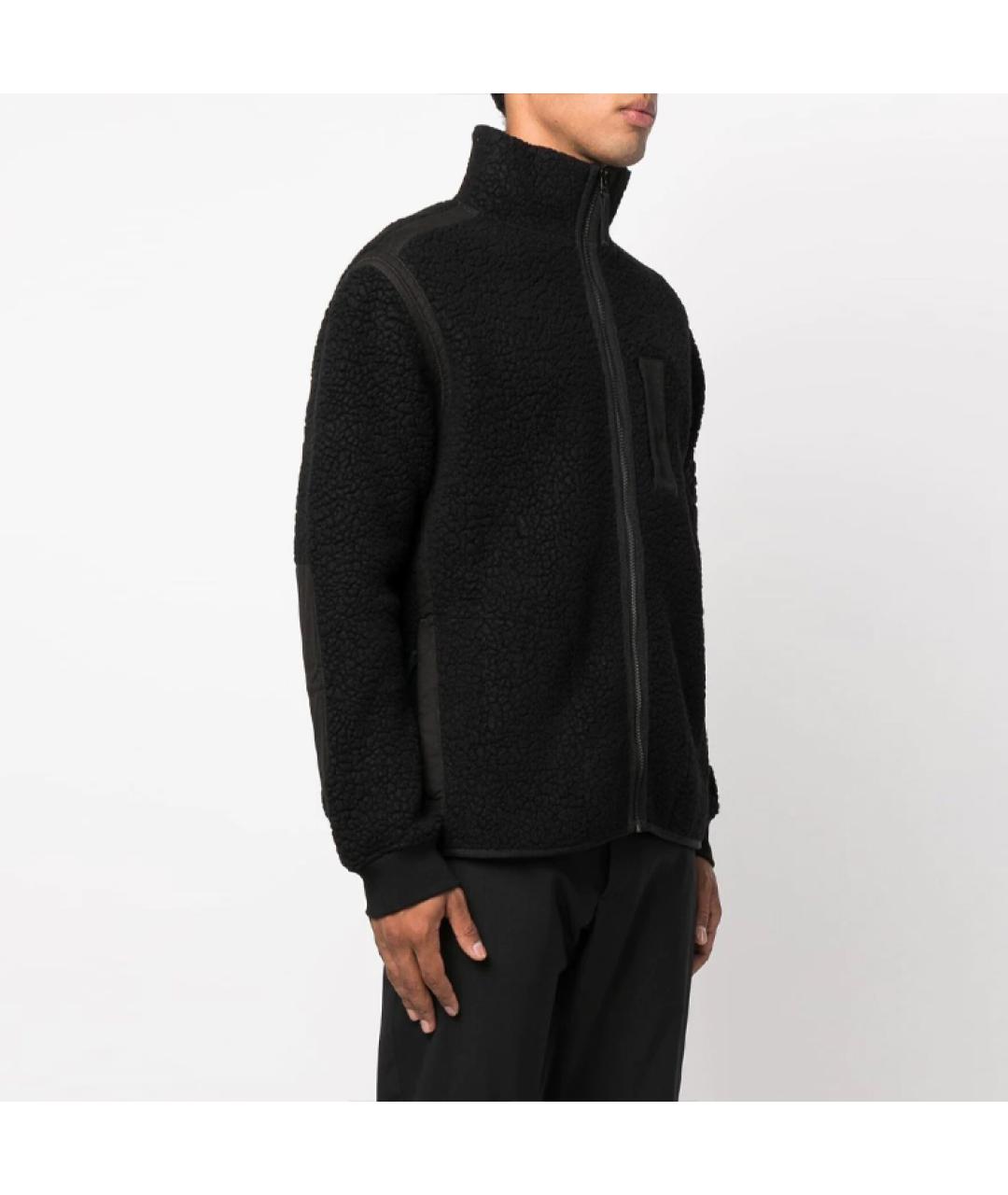 STONE ISLAND Черная куртка, фото 4
