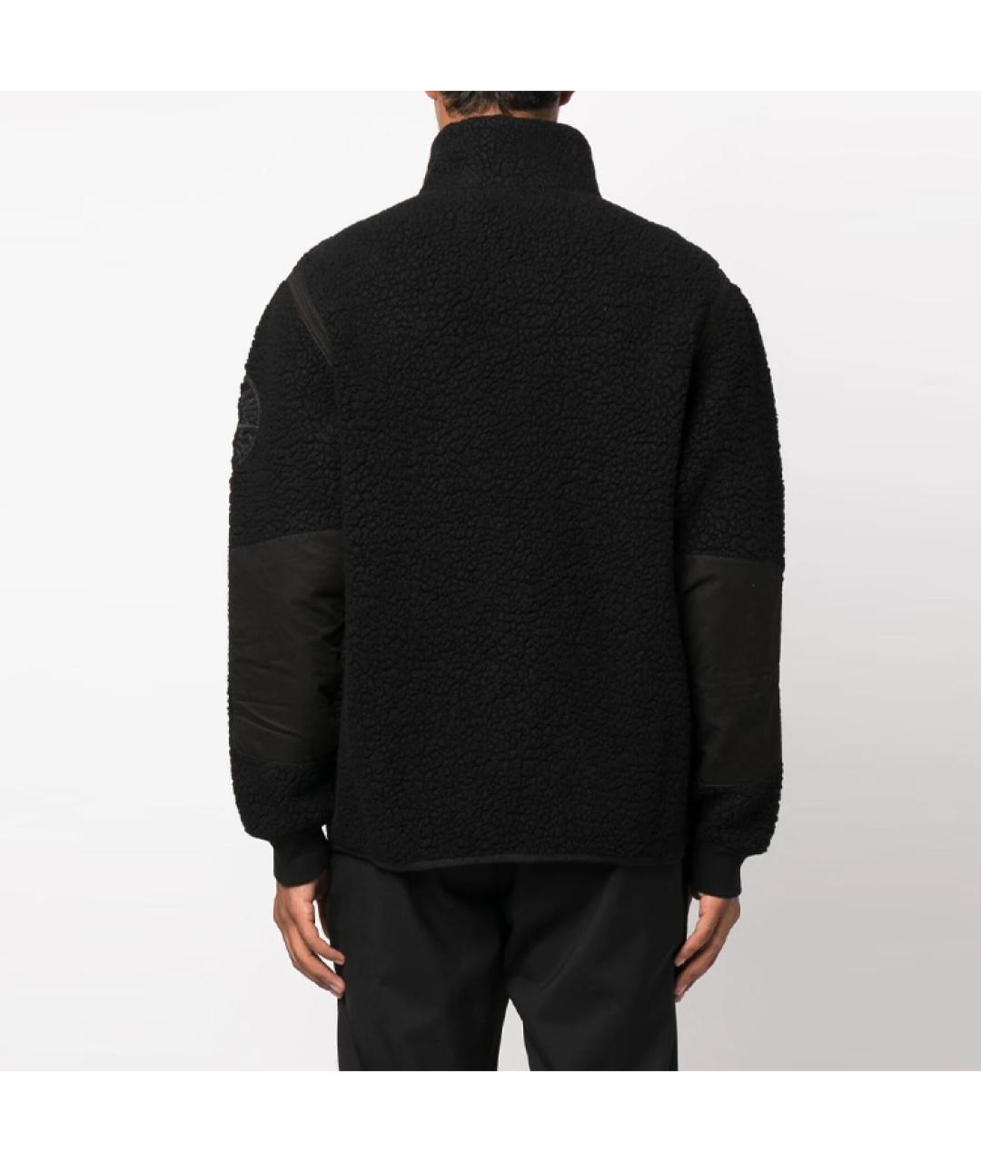 STONE ISLAND Черная куртка, фото 3