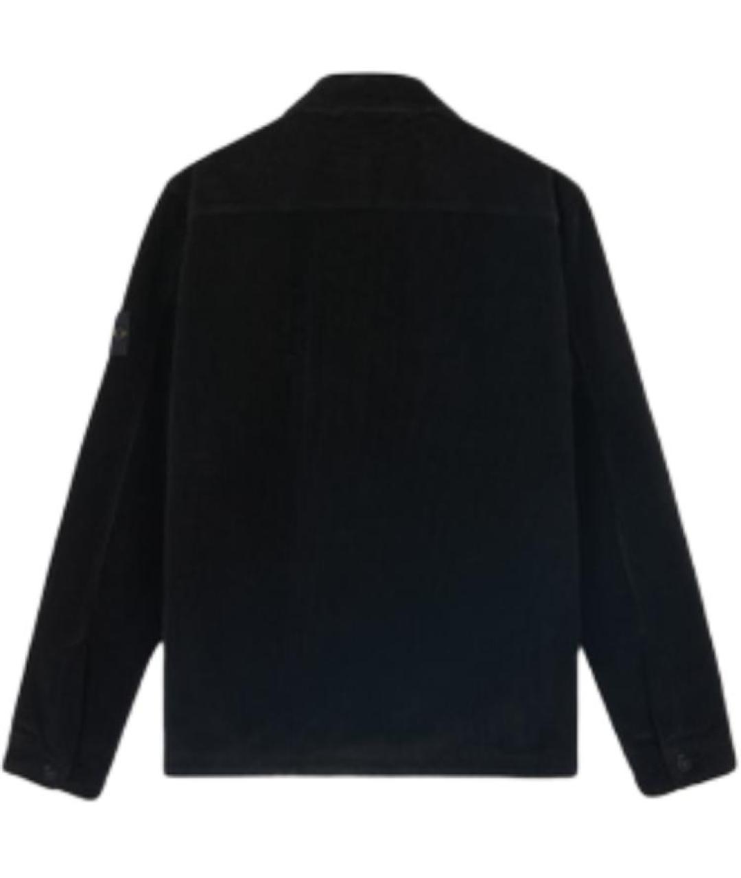 STONE ISLAND Черная куртка, фото 2