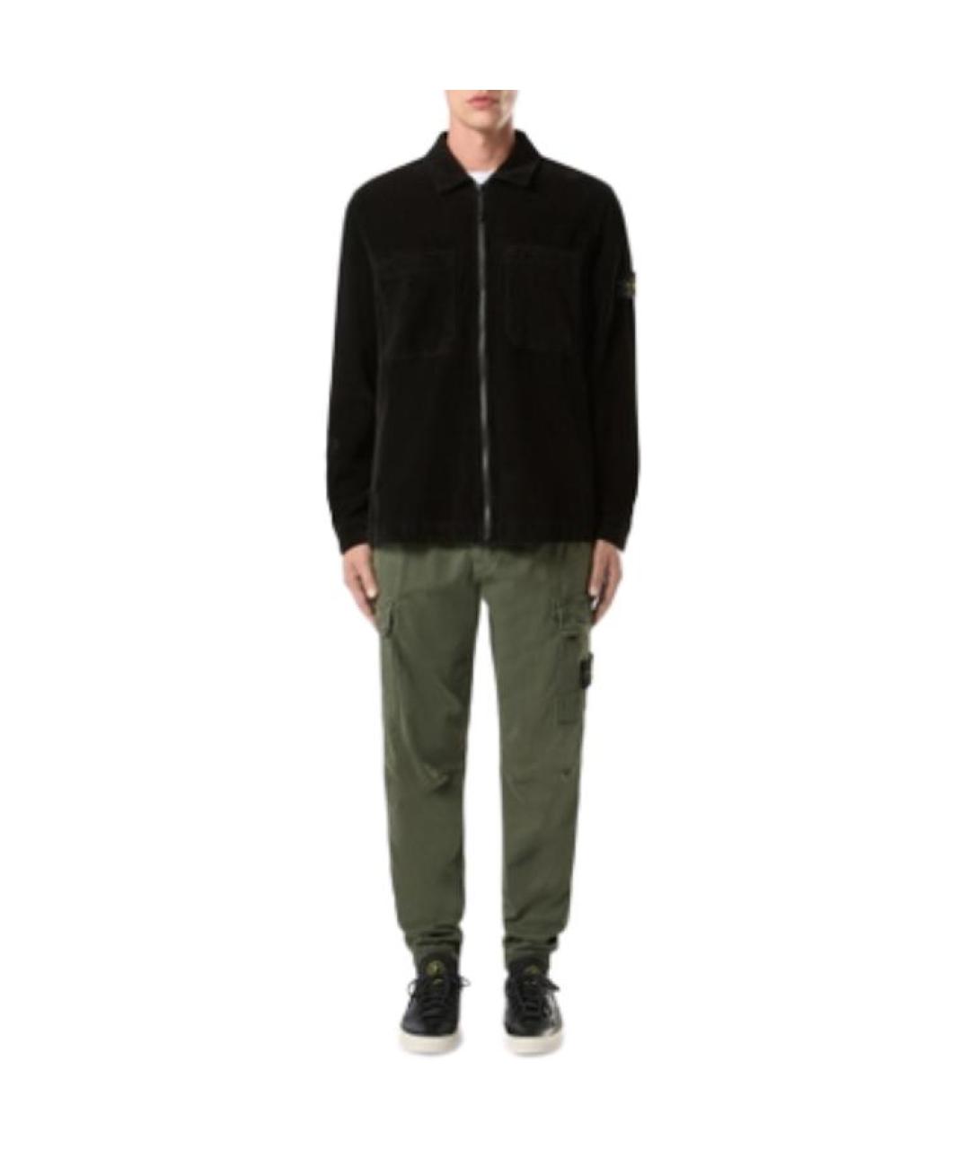 STONE ISLAND Черная куртка, фото 4