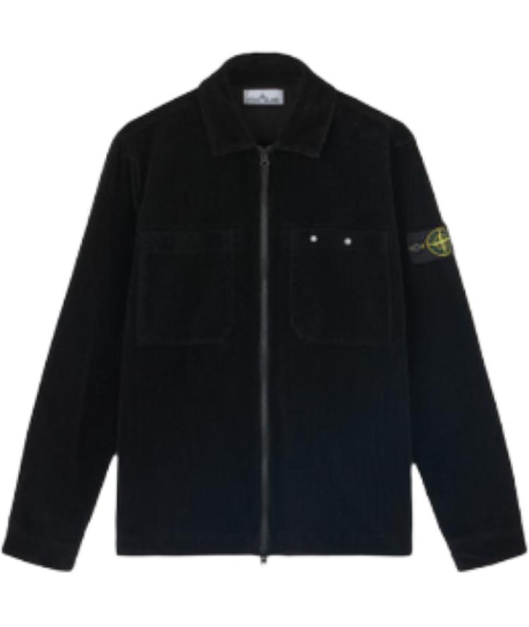 STONE ISLAND Черная куртка, фото 1