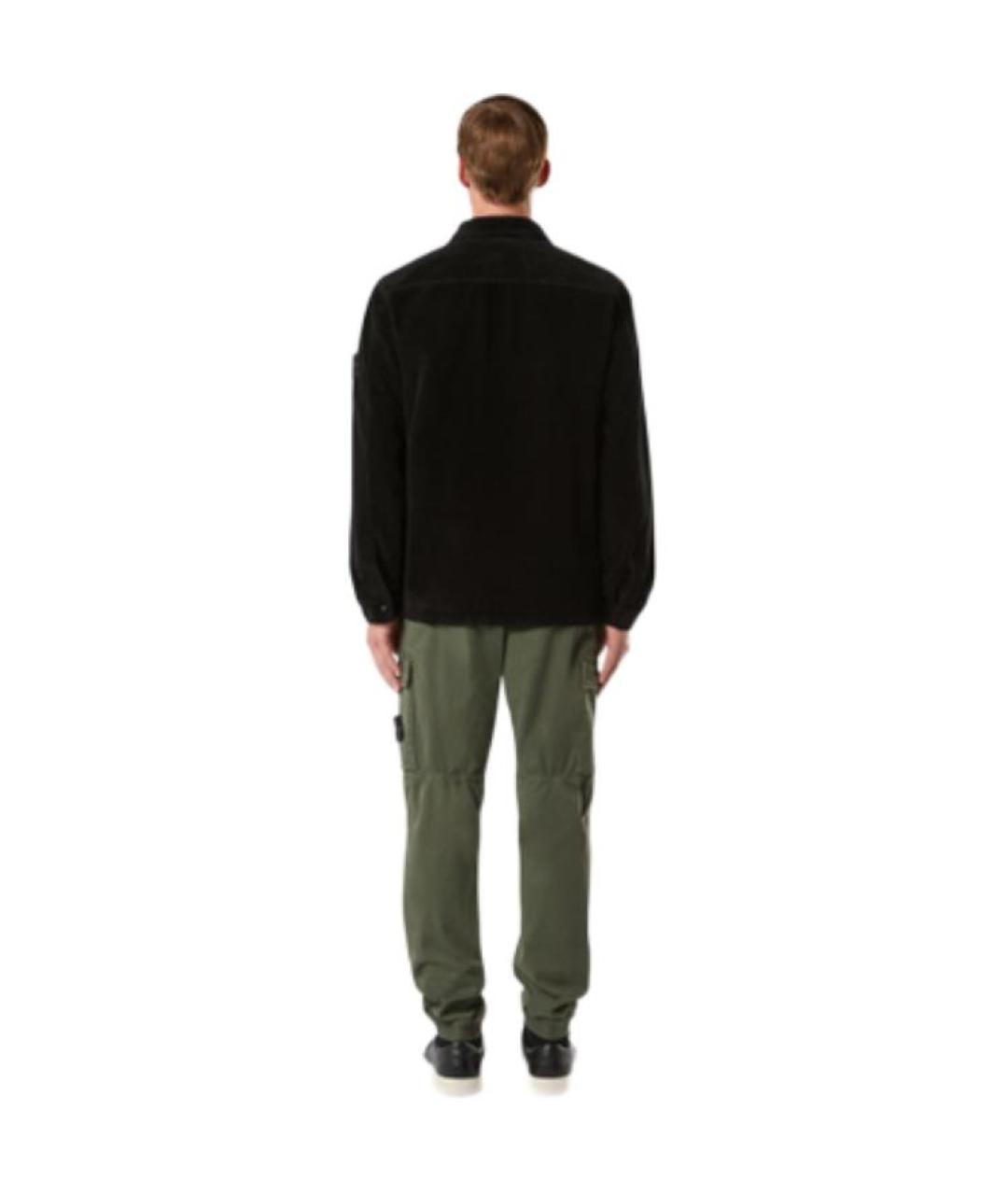 STONE ISLAND Черная куртка, фото 3