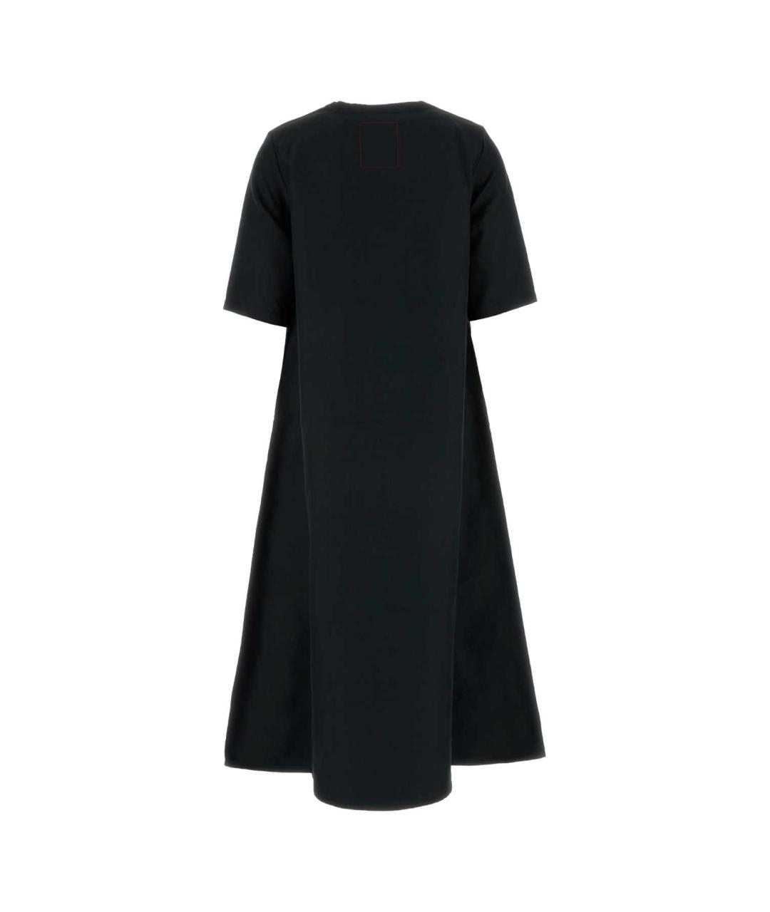 UMA WANG Черное полиэстеровое платье, фото 2