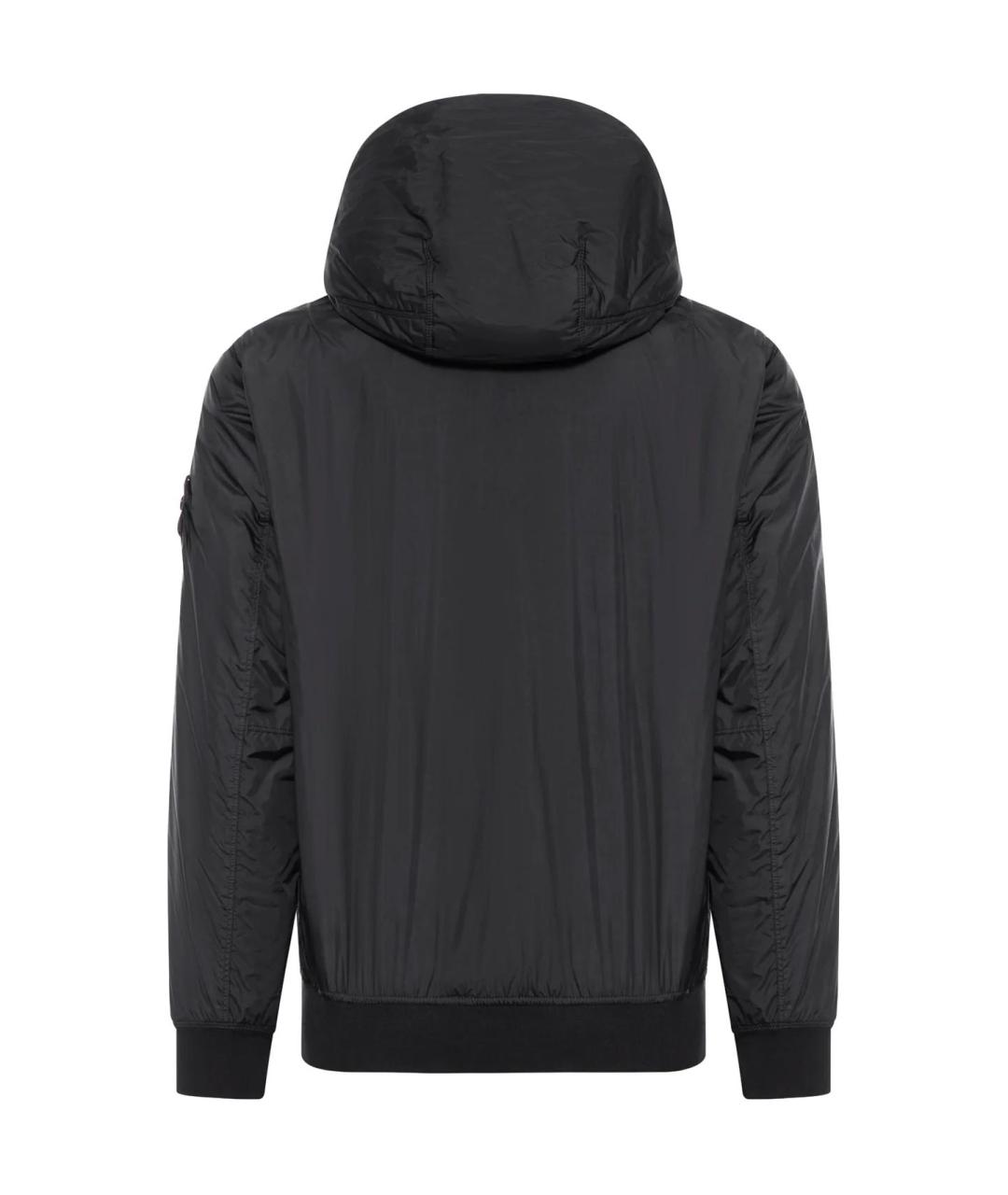 STONE ISLAND Черная куртка, фото 2