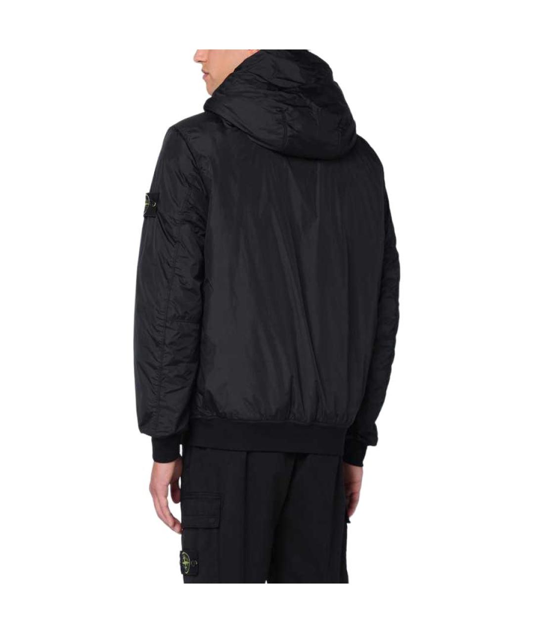 STONE ISLAND Черная куртка, фото 5