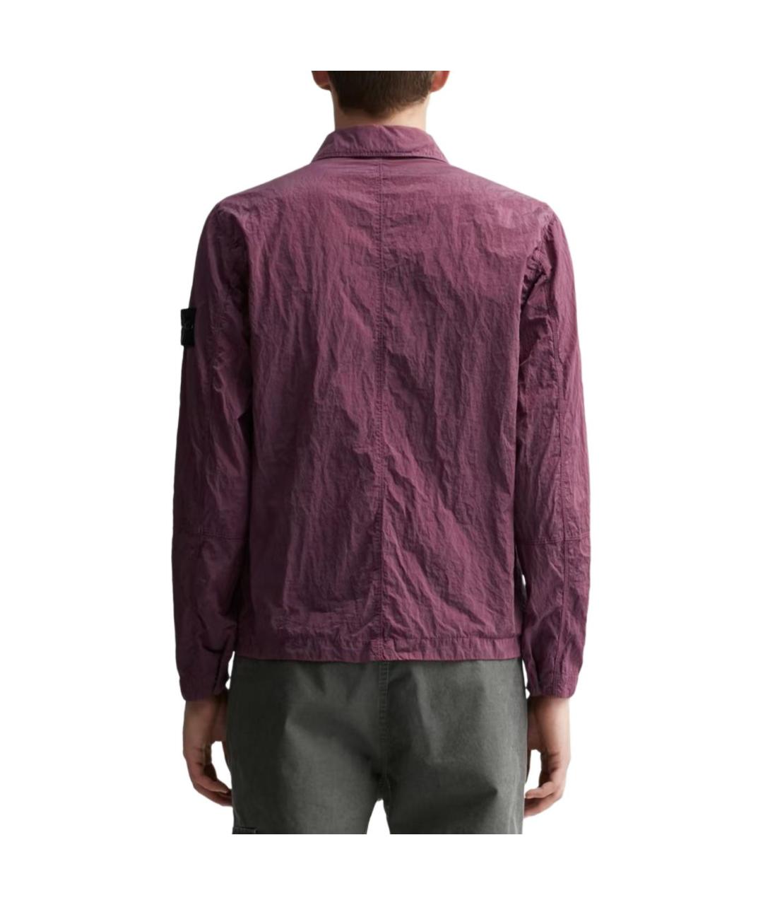 STONE ISLAND Фиолетовая куртка, фото 4