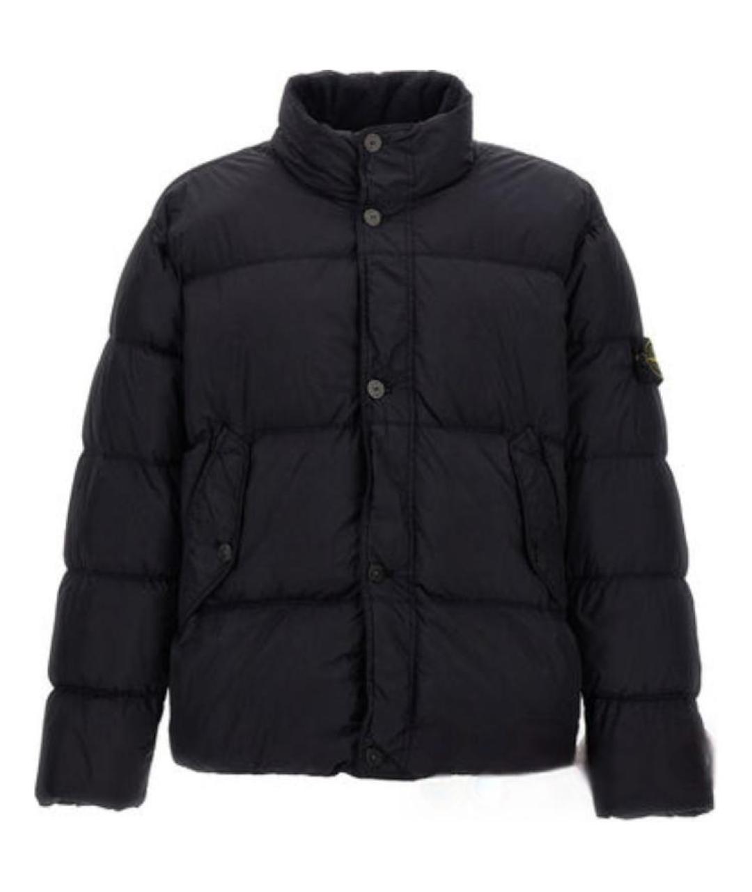 STONE ISLAND Темно-синяя куртка, фото 1