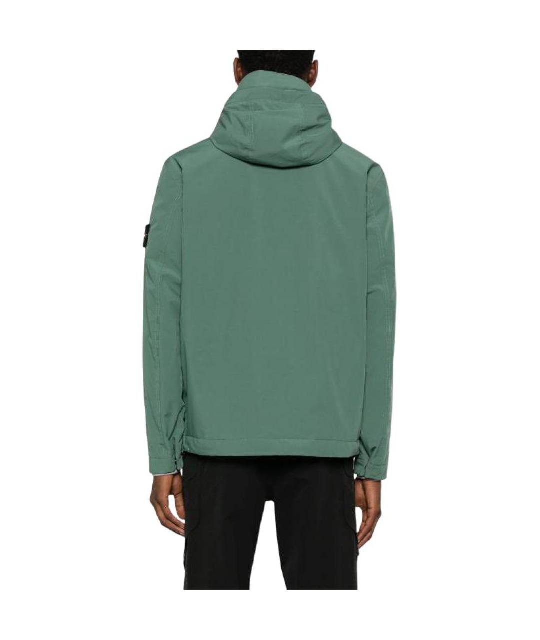STONE ISLAND Зеленая куртка, фото 4