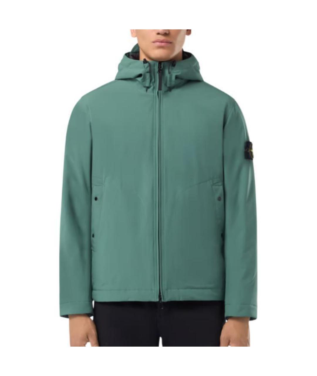 STONE ISLAND Зеленая куртка, фото 5