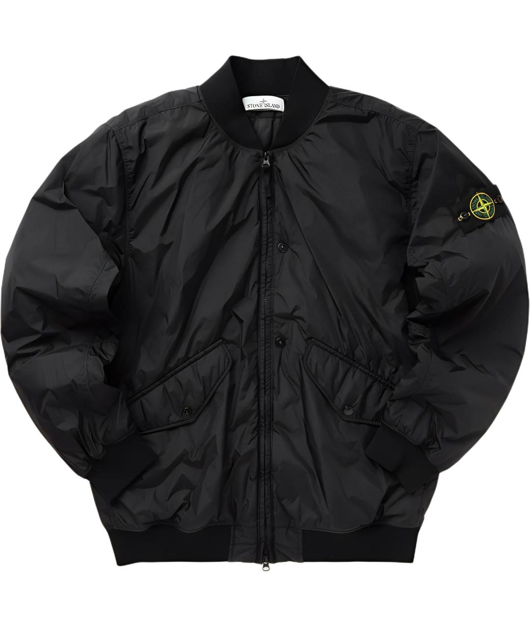 STONE ISLAND Черная куртка, фото 1