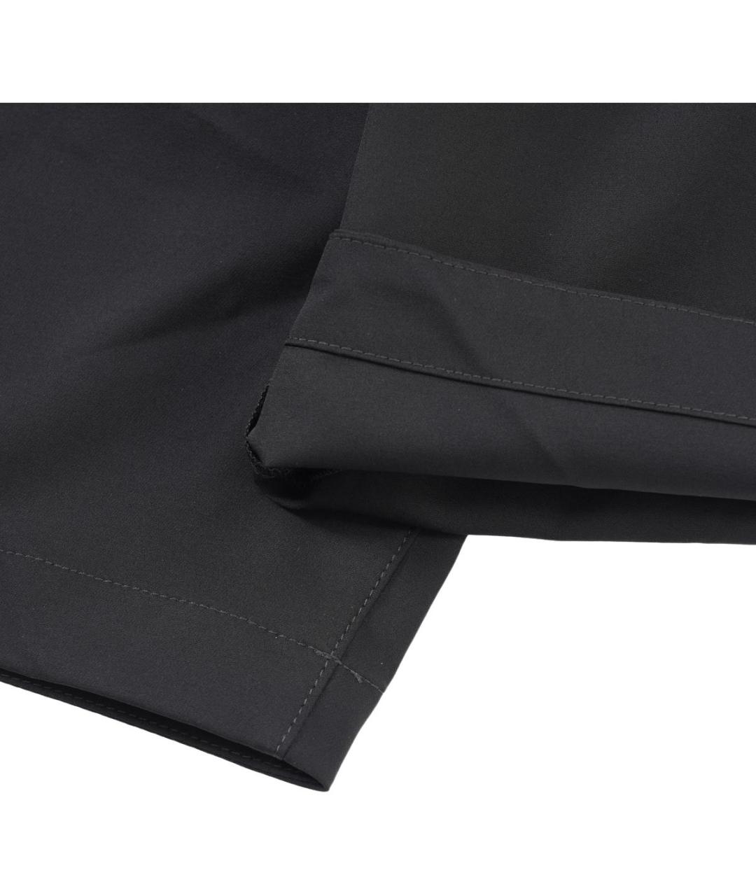 STONE ISLAND Черные шорты, фото 3