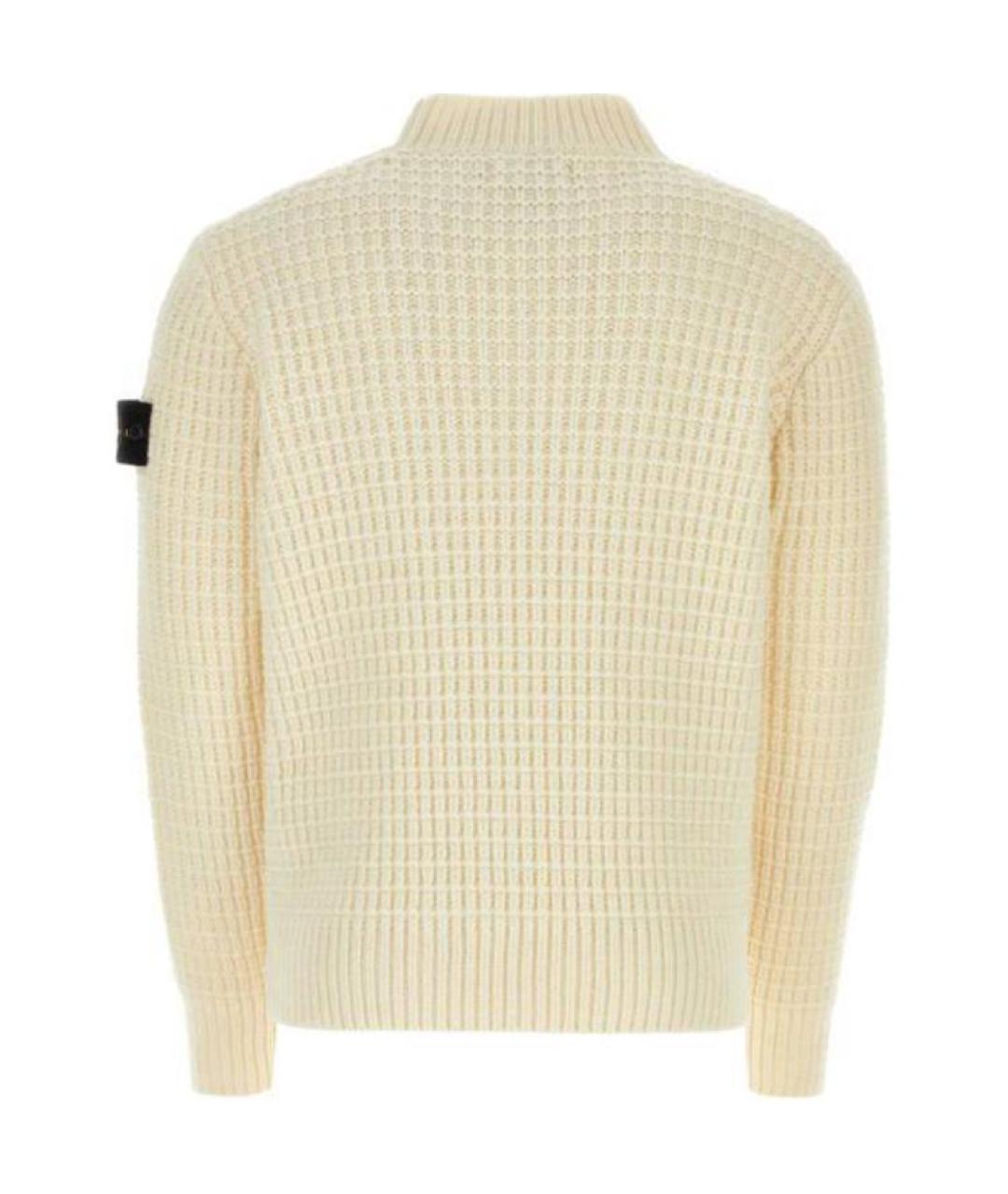 STONE ISLAND Бежевый джемпер / свитер, фото 2