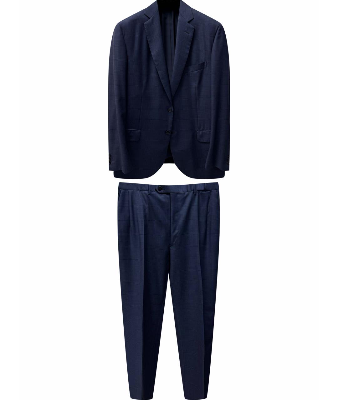 BRIONI Темно-синий классический костюм, фото 1