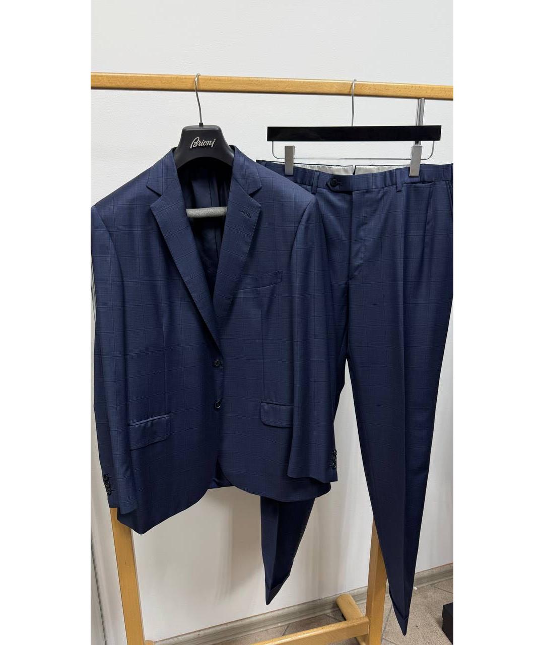 BRIONI Темно-синий классический костюм, фото 3