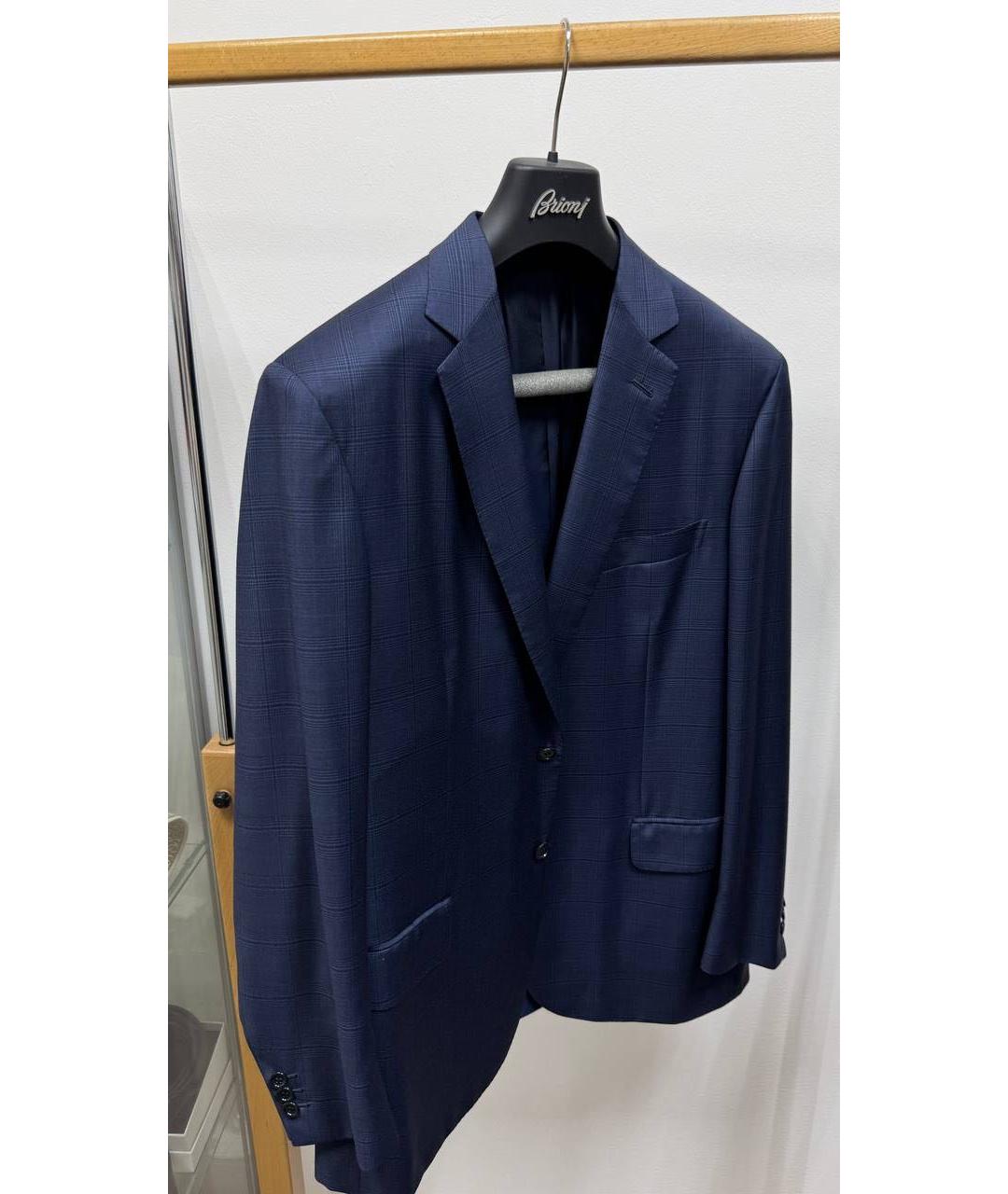 BRIONI Темно-синий классический костюм, фото 4