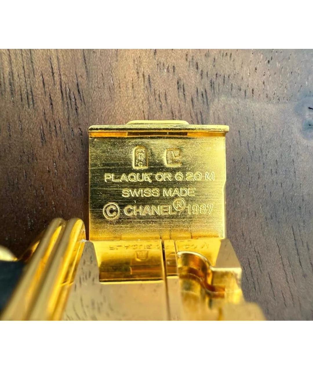 CHANEL Золотые часы из желтого золота, фото 4