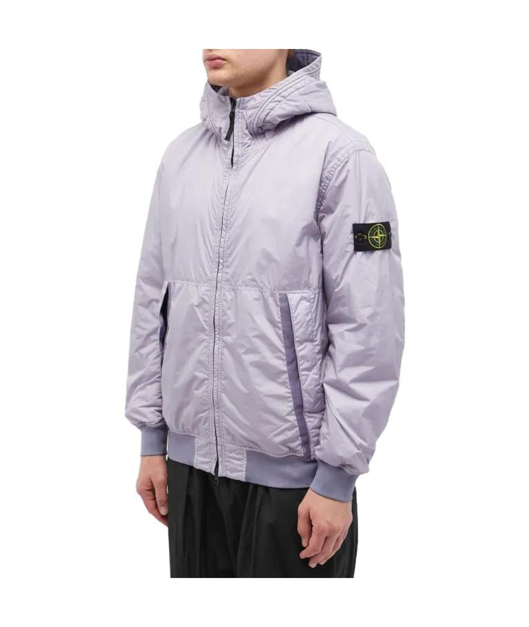 STONE ISLAND Фиолетовая куртка, фото 4