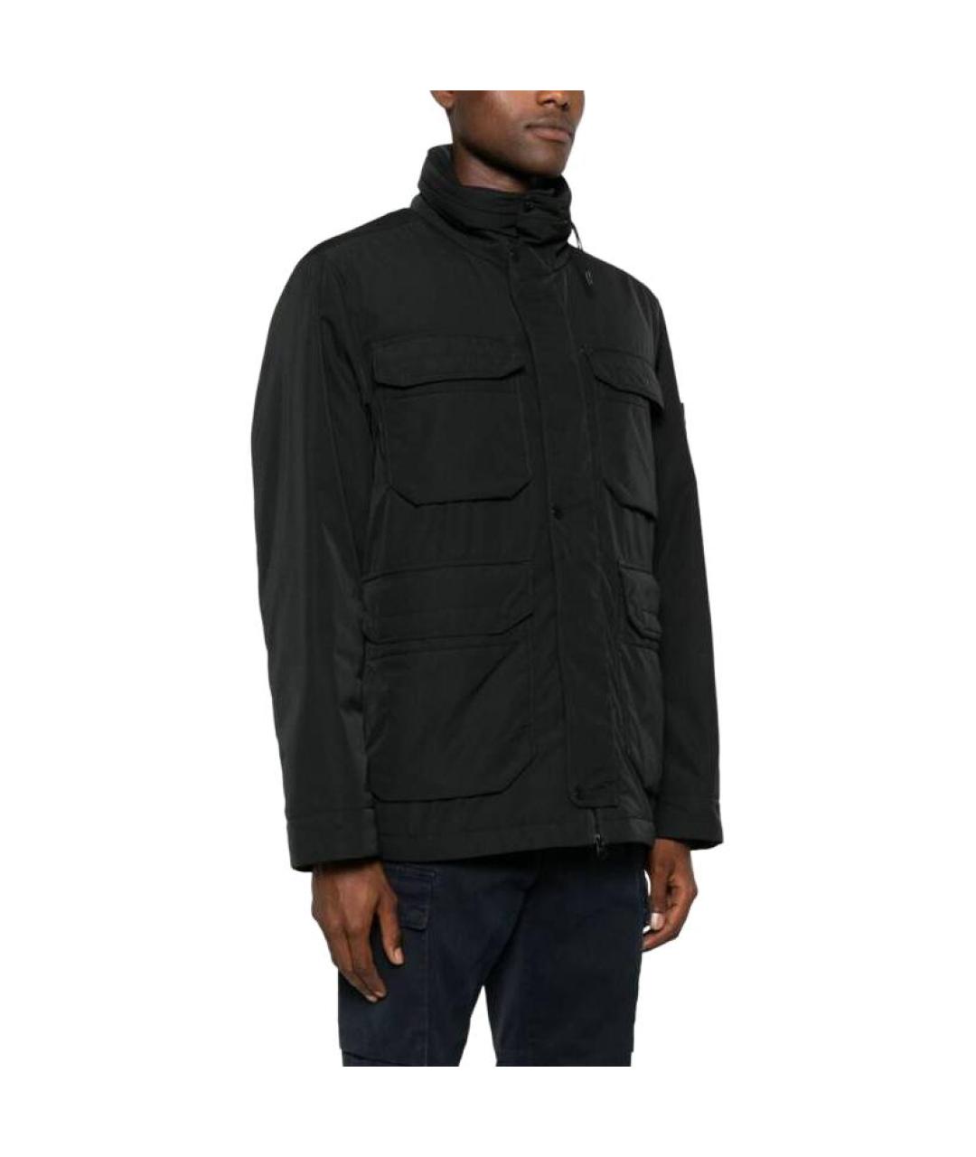 STONE ISLAND Черная куртка, фото 4