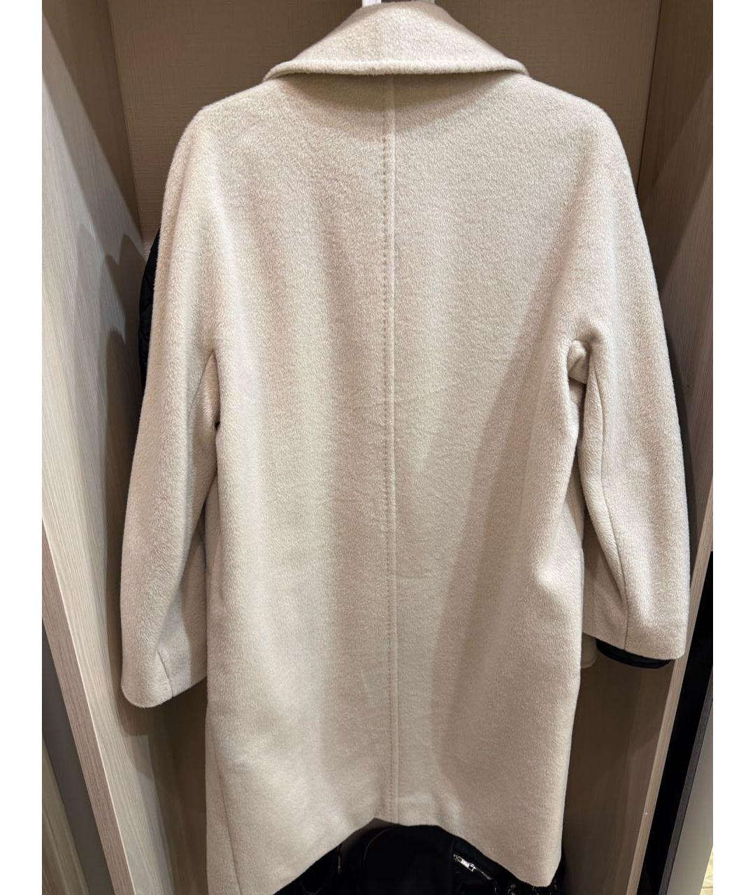 WEEKEND MAX MARA Бежевая шерстяная парка, фото 2