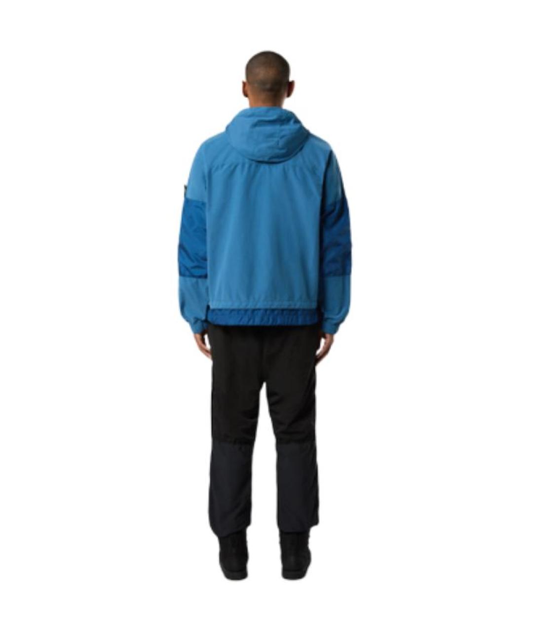 STONE ISLAND Синяя куртка, фото 4