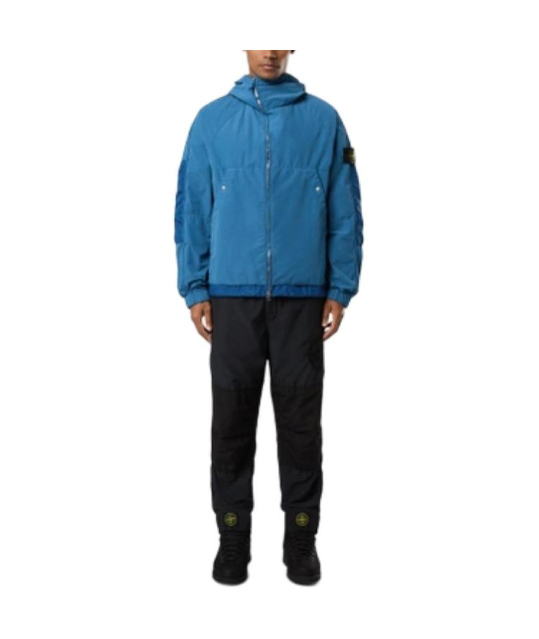 STONE ISLAND Синяя куртка, фото 3