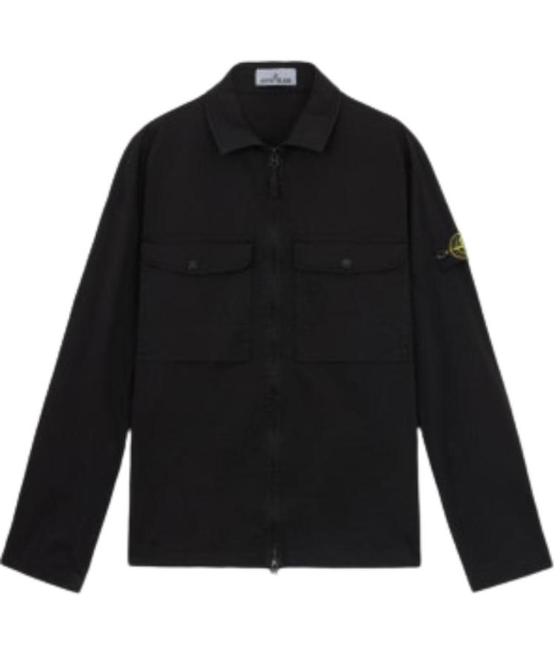 STONE ISLAND Черная куртка, фото 1