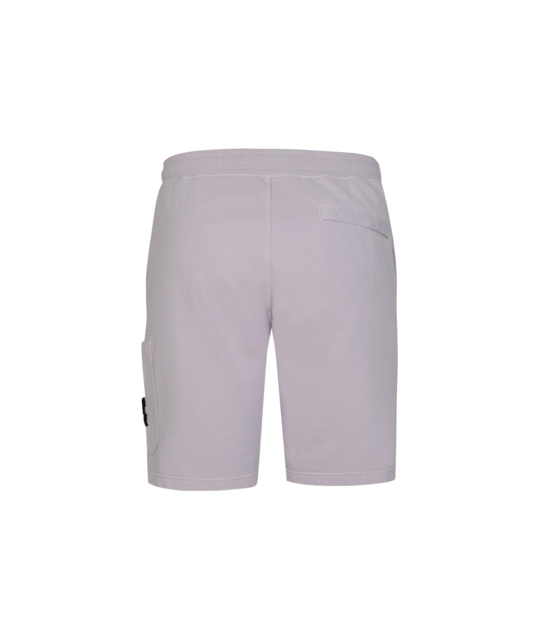 STONE ISLAND Фиолетовые шорты, фото 2