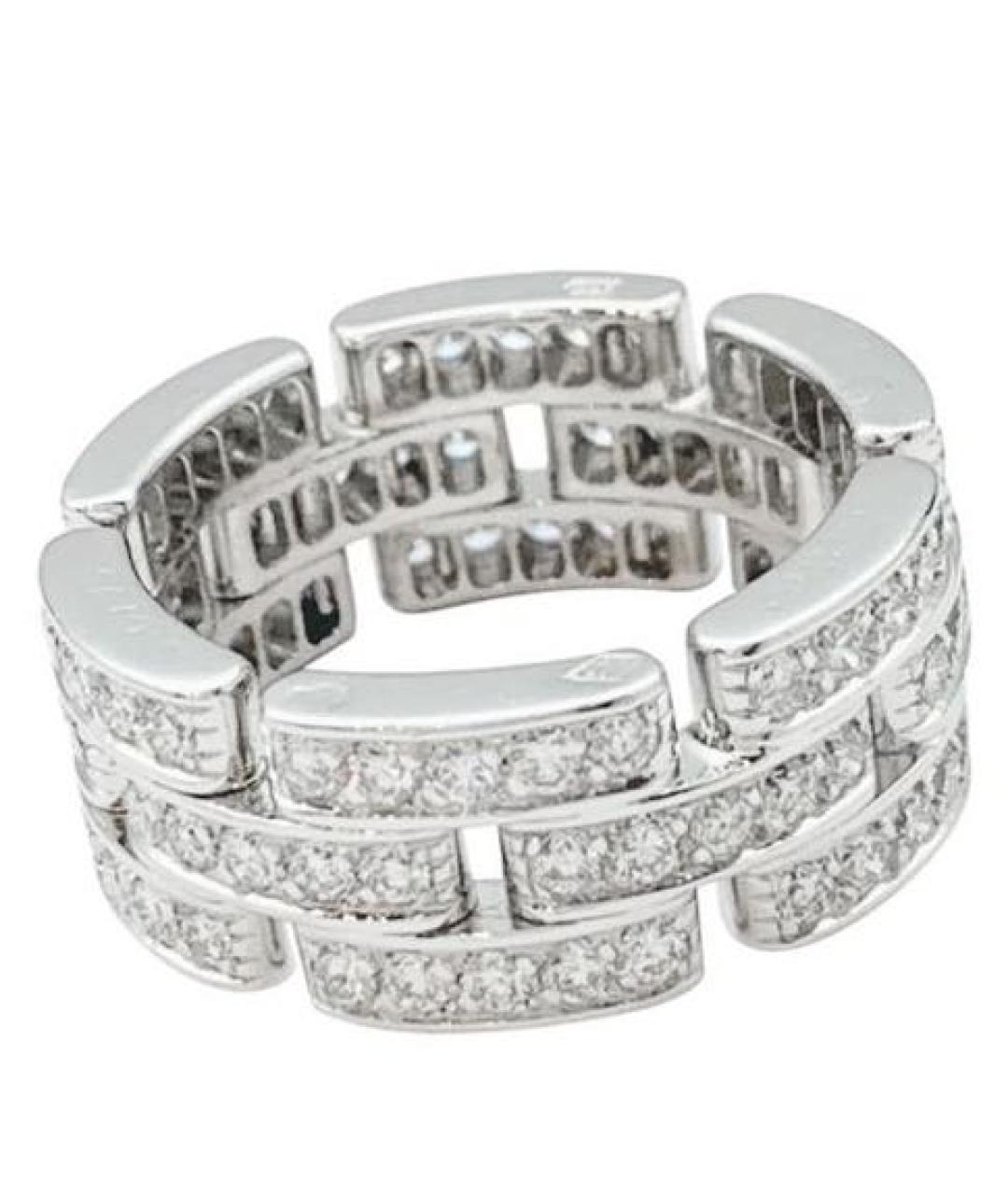 CARTIER Серебряное кольцо из белого золота, фото 6
