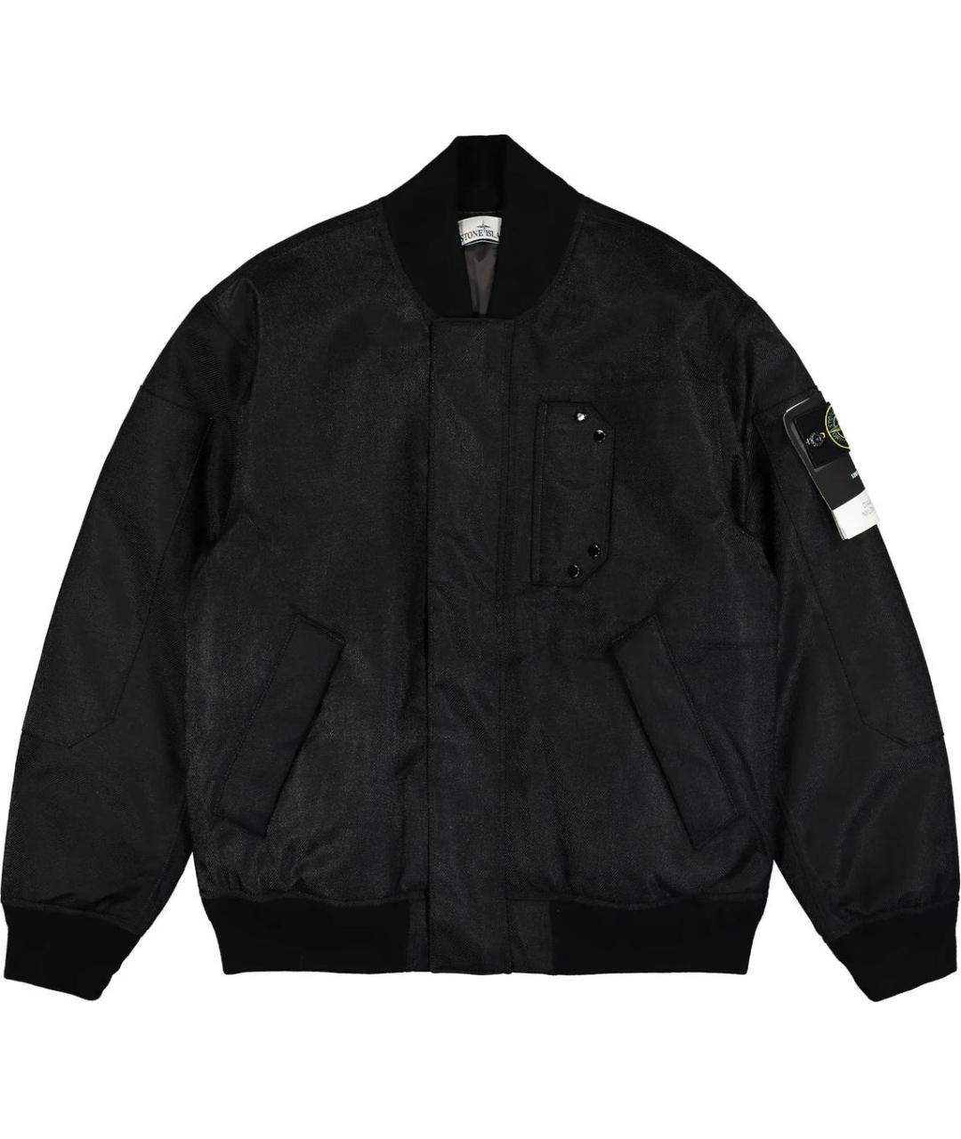 STONE ISLAND Черная куртка, фото 6