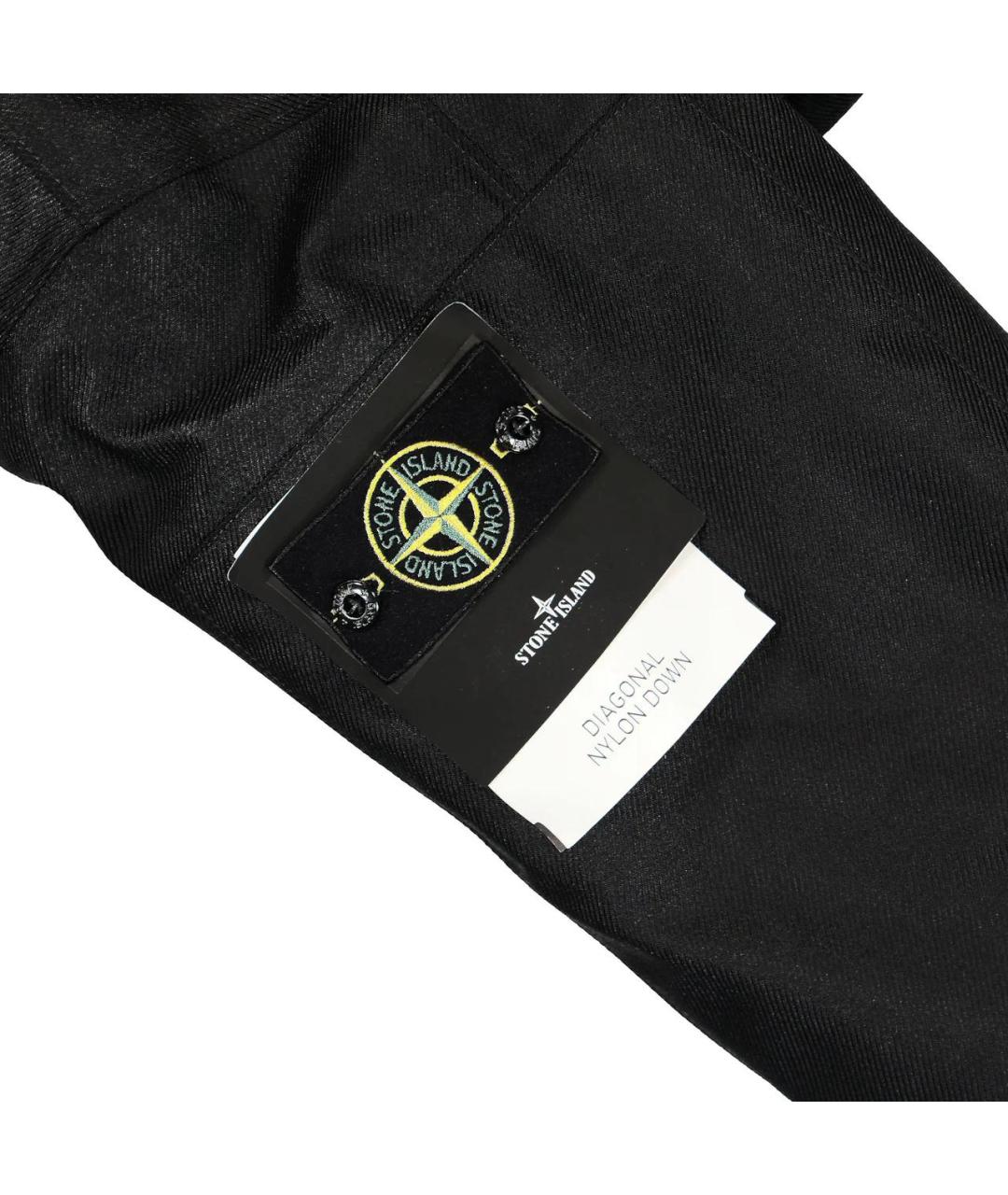 STONE ISLAND Черная куртка, фото 3