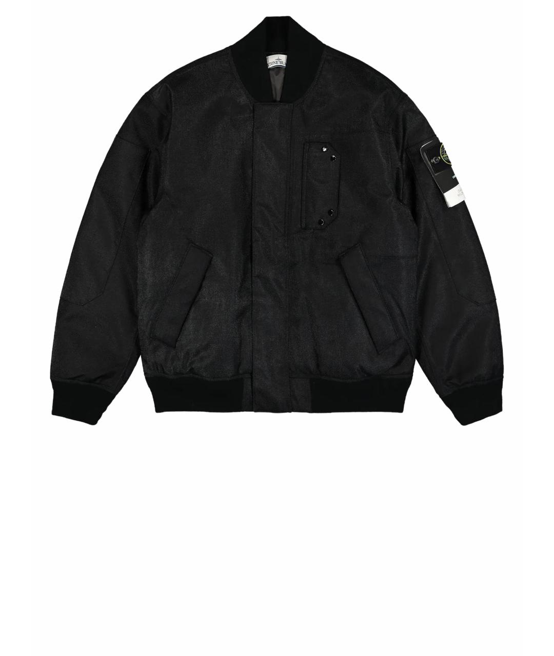 STONE ISLAND Черная куртка, фото 1