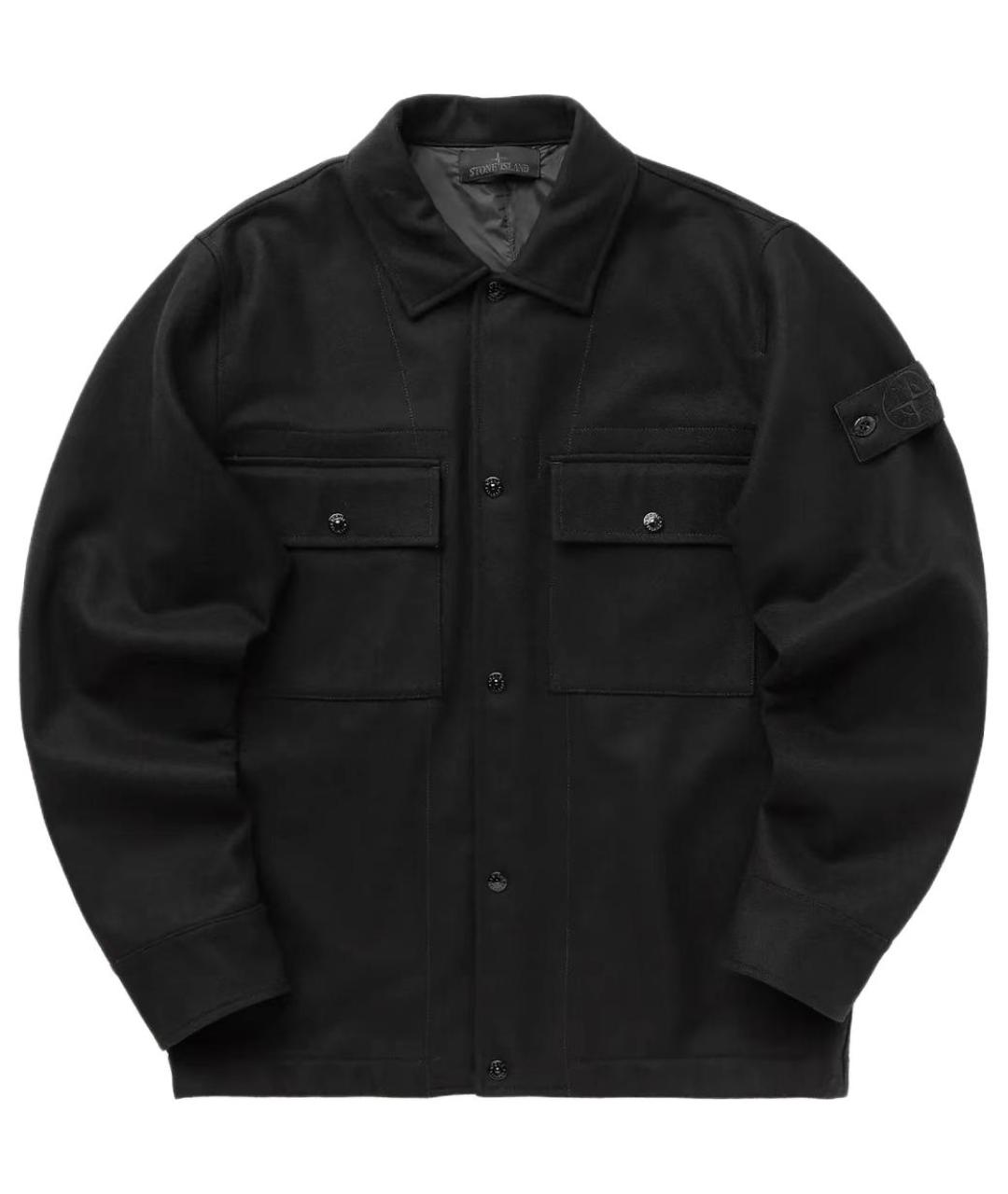 STONE ISLAND Черная куртка, фото 1