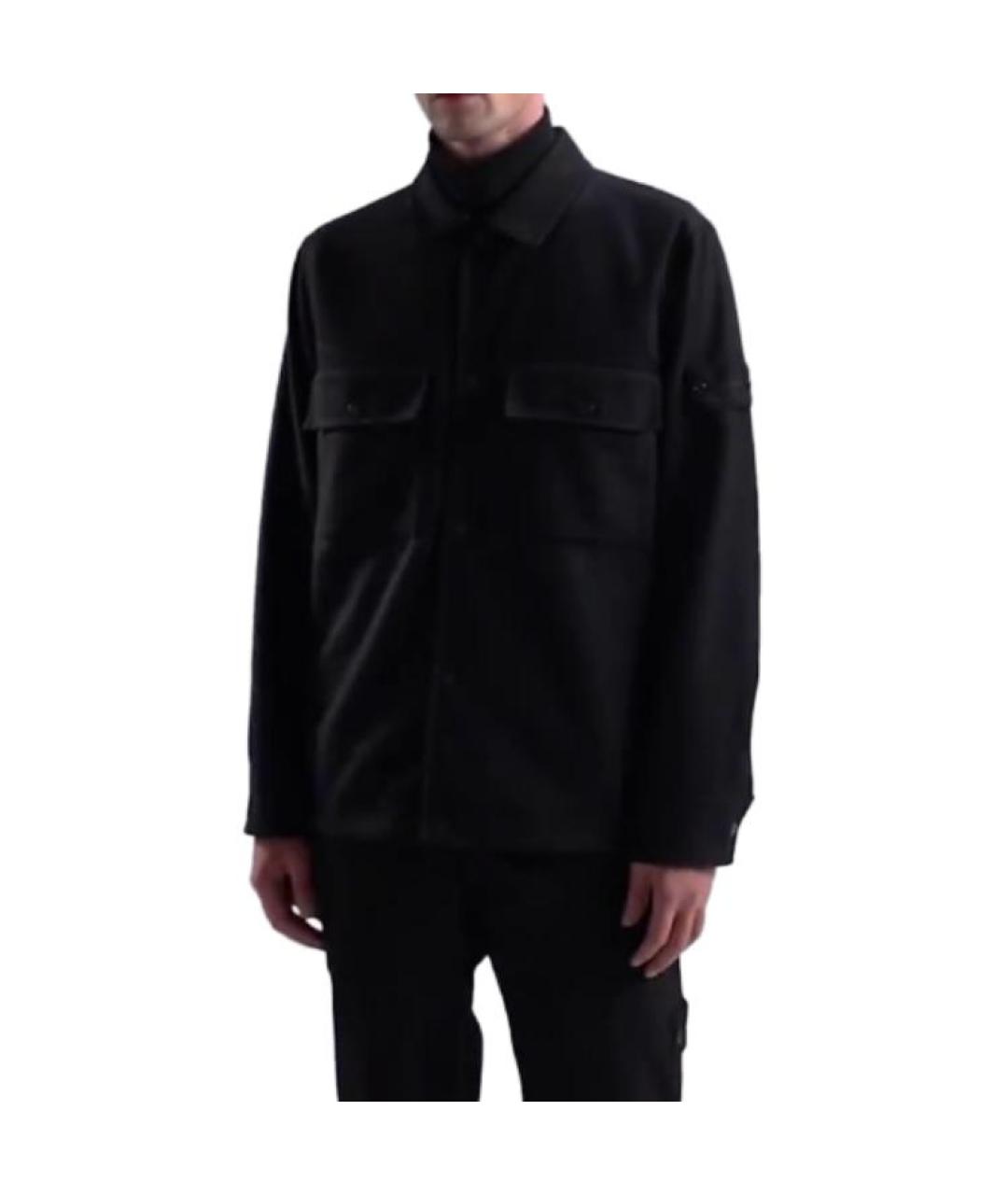 STONE ISLAND Черная куртка, фото 4