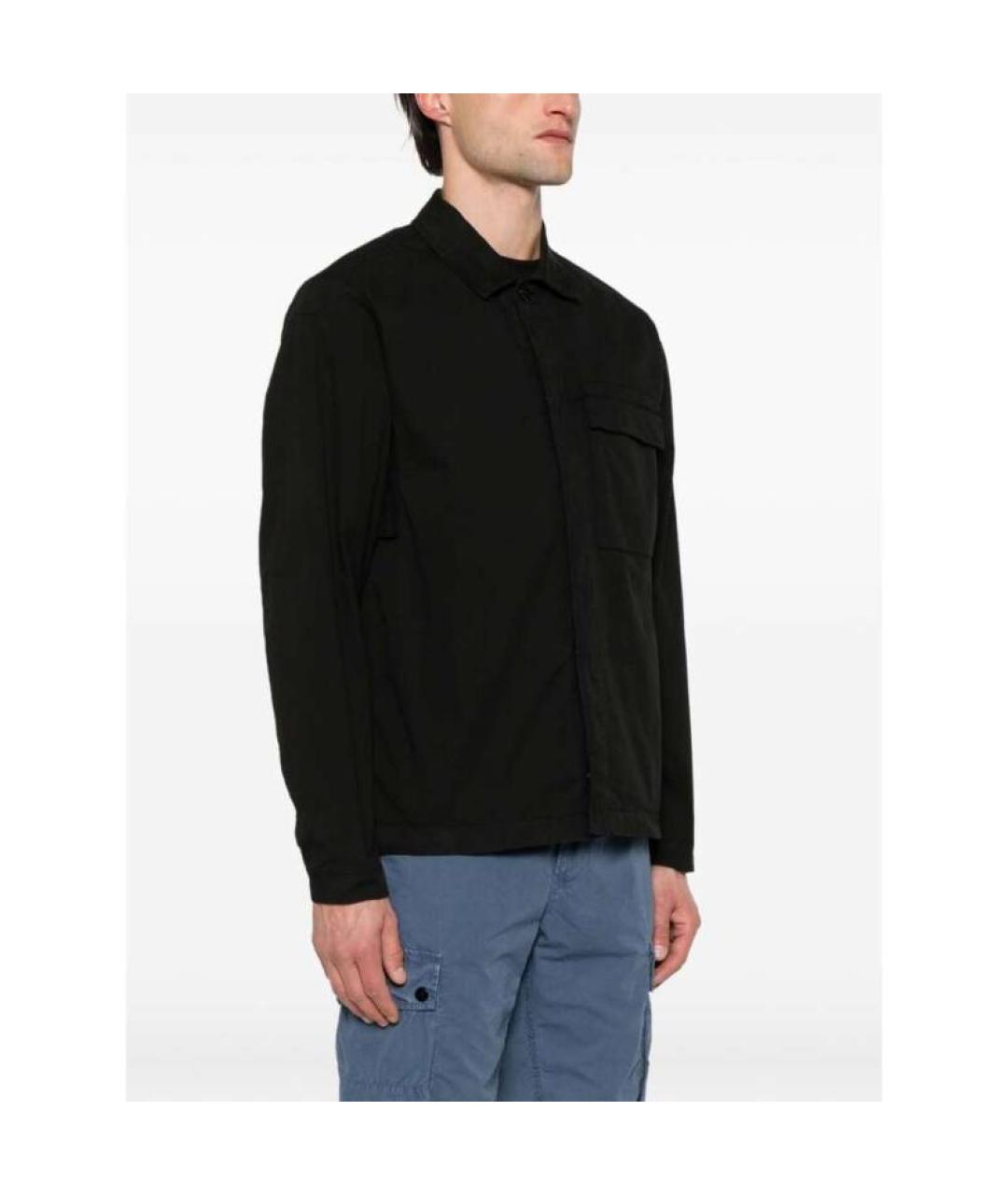 STONE ISLAND Черная куртка, фото 4