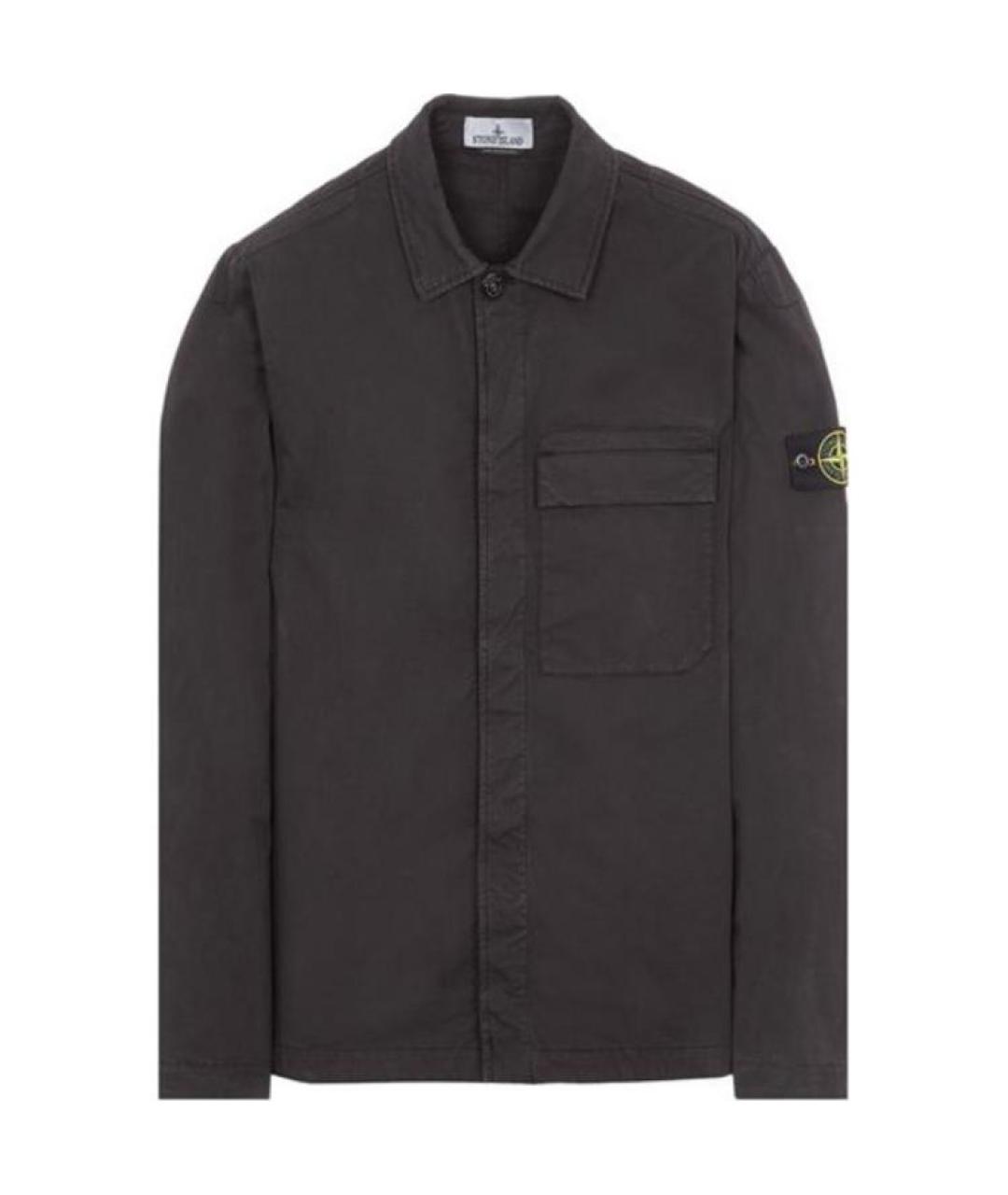 STONE ISLAND Черная куртка, фото 1