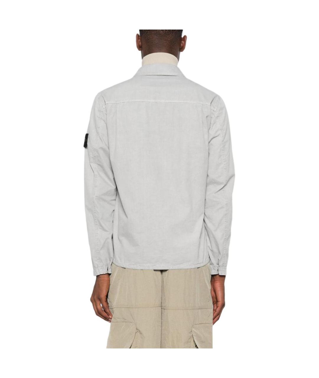 STONE ISLAND Серая куртка, фото 5