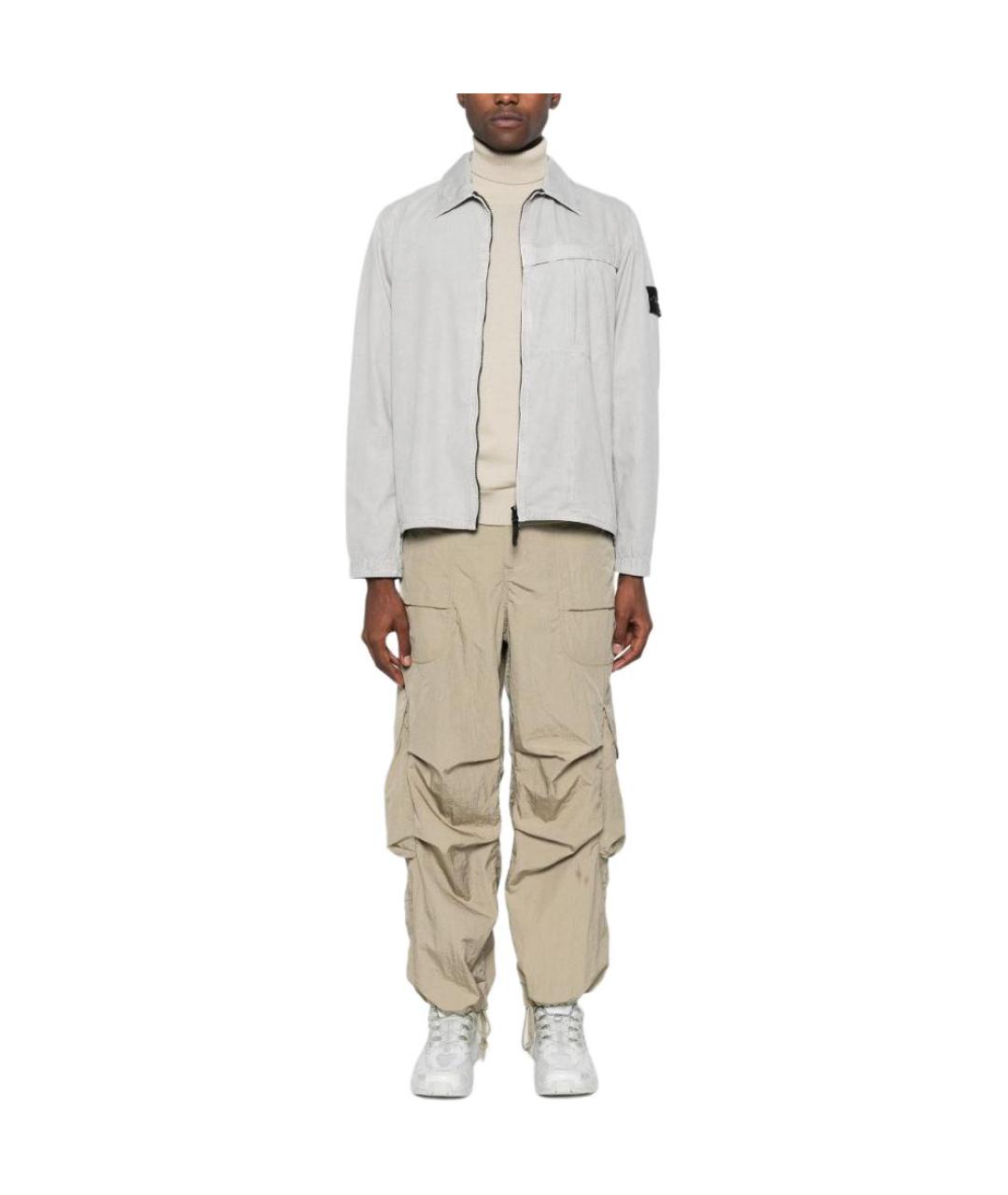 STONE ISLAND Серая куртка, фото 3