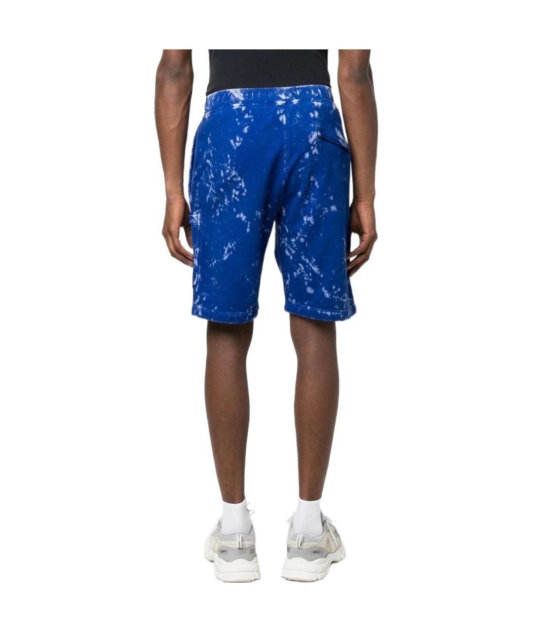 STONE ISLAND Синие шорты, фото 3