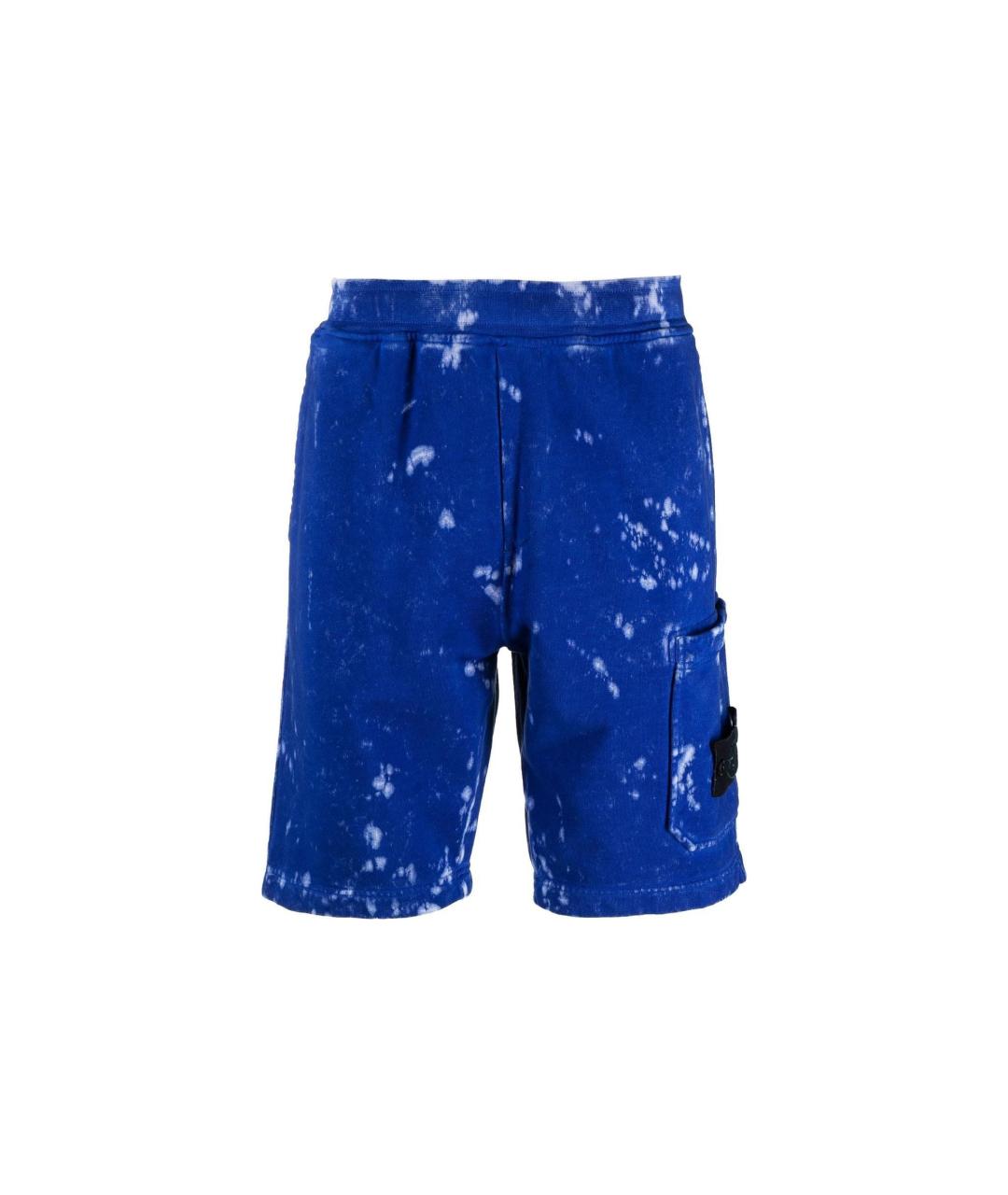 STONE ISLAND Синие шорты, фото 1