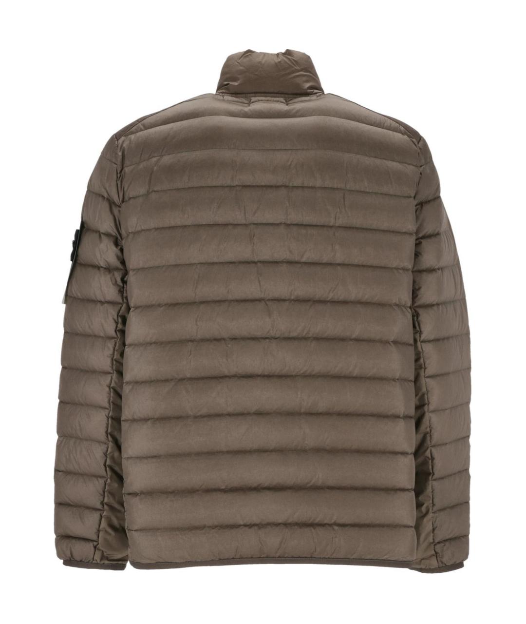 STONE ISLAND Коричневая куртка, фото 2