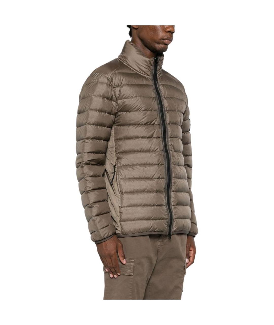 STONE ISLAND Коричневая куртка, фото 5