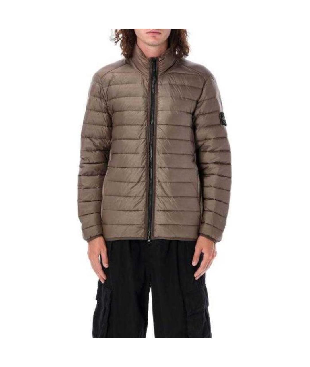 STONE ISLAND Коричневая куртка, фото 3