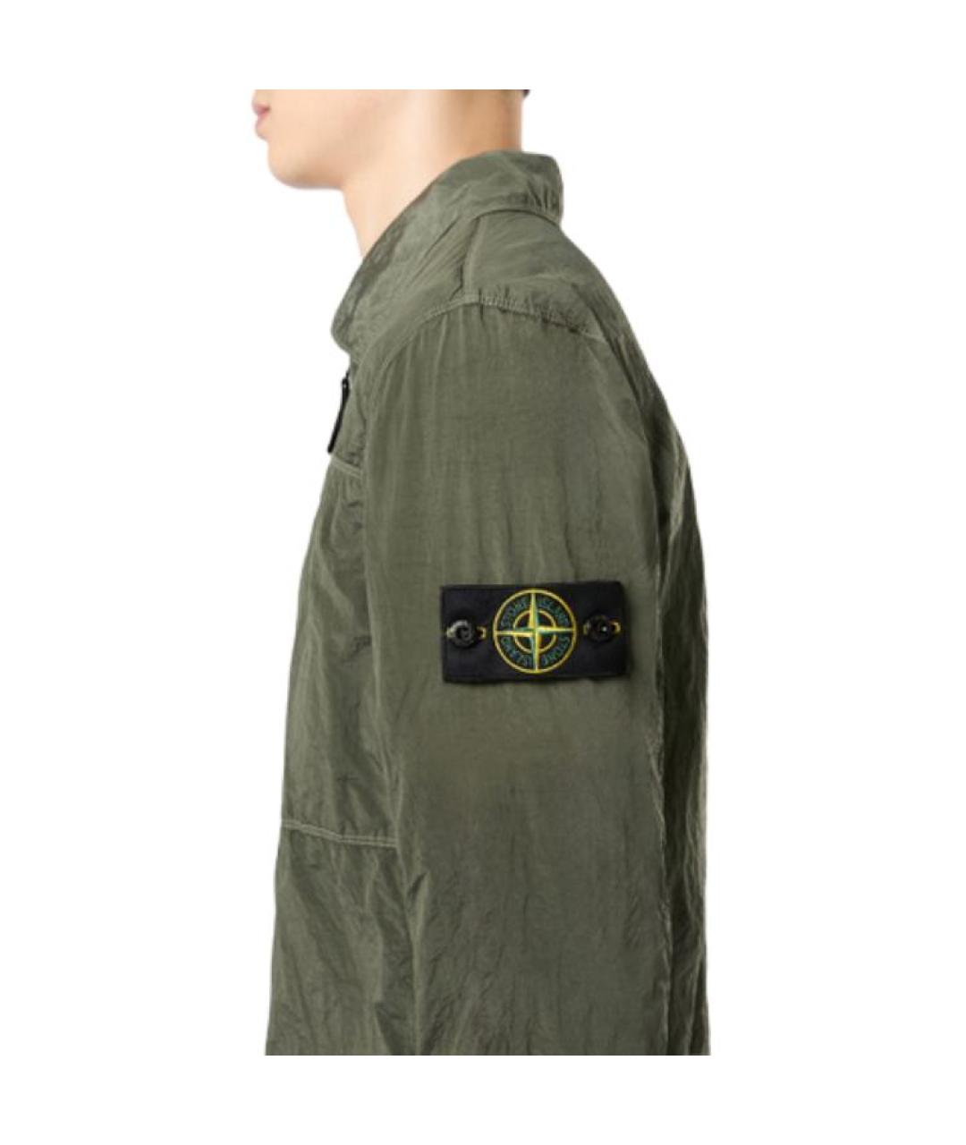 STONE ISLAND Хаки куртка, фото 5