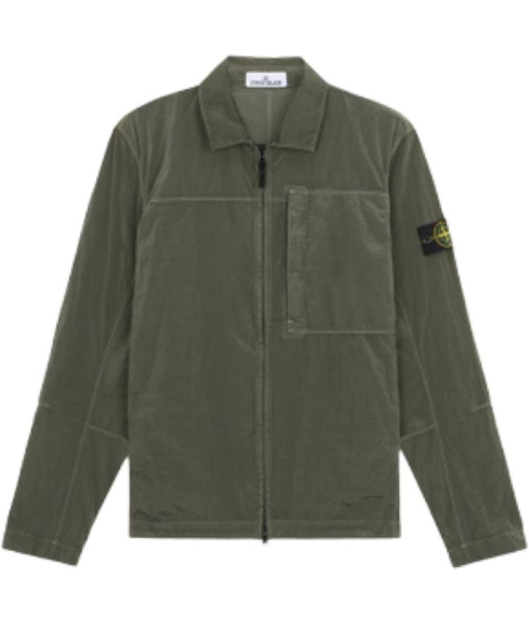 STONE ISLAND Хаки куртка, фото 1