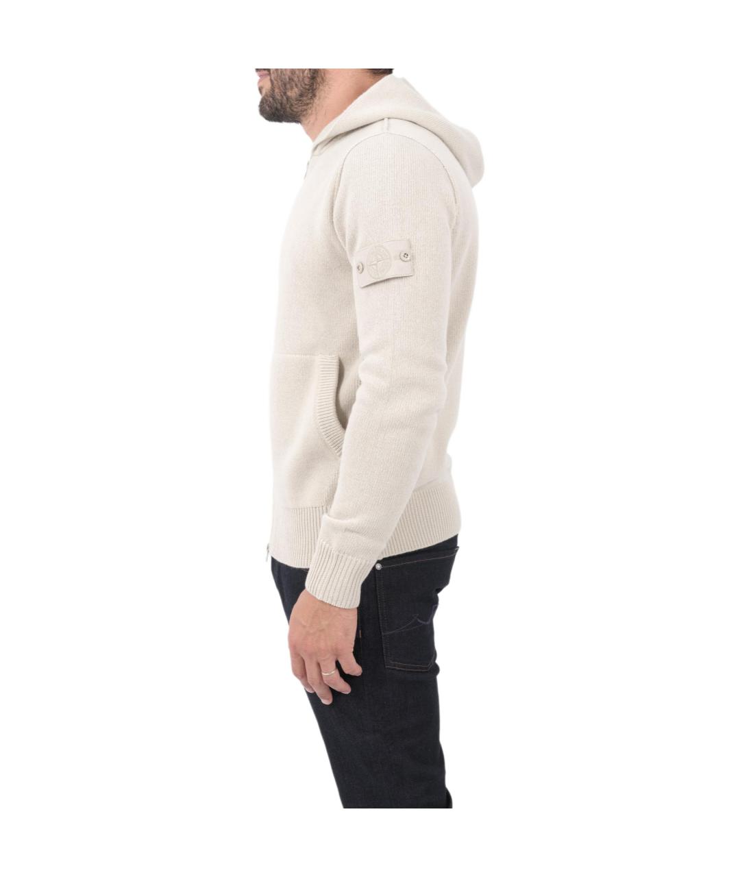 STONE ISLAND Бежевая куртка, фото 4