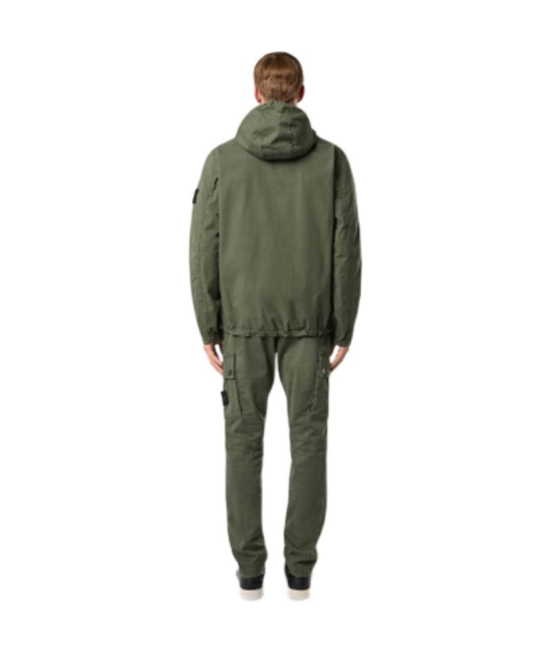 STONE ISLAND Зеленая куртка, фото 4